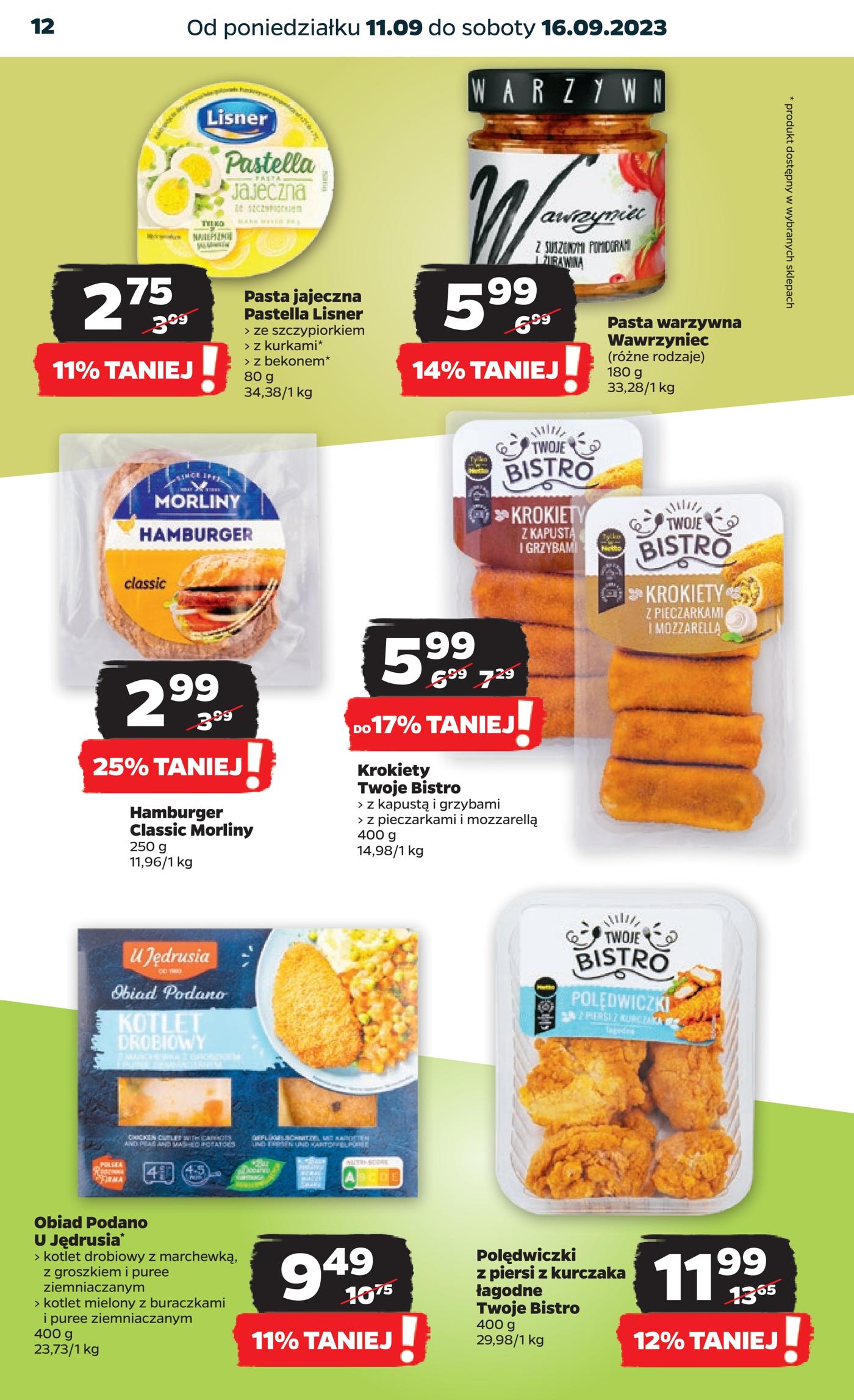 Gazetka Netto Gazetka Spożywcza 37/23A