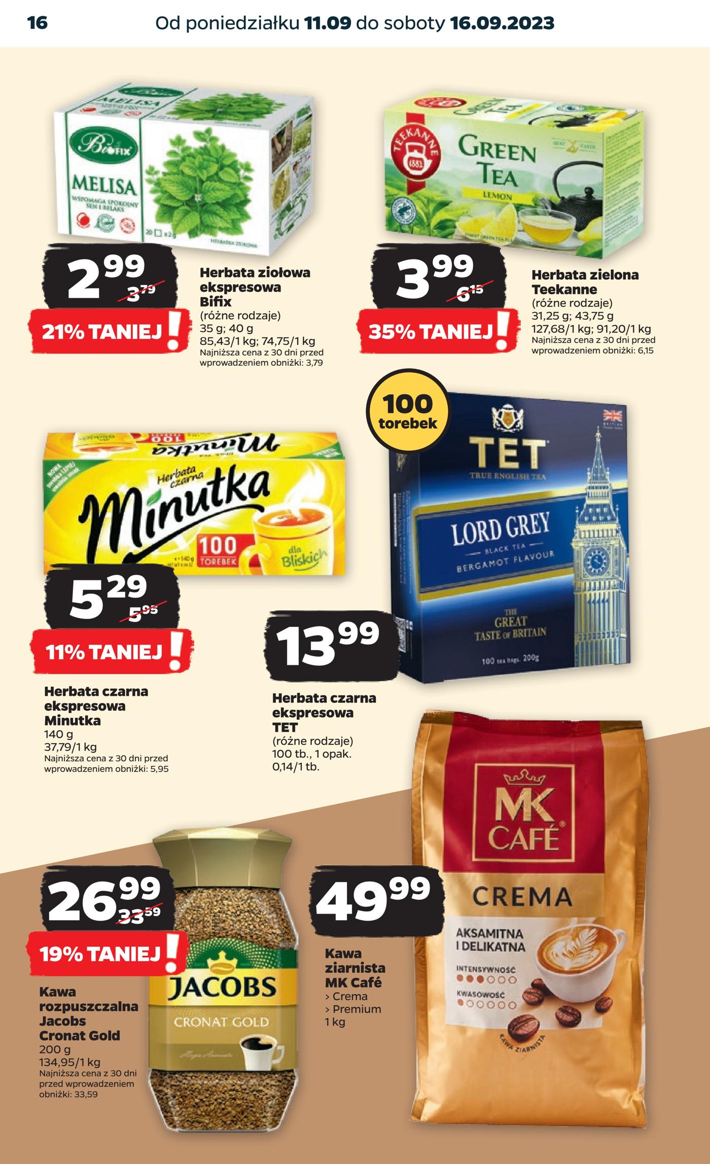 Gazetka Netto Gazetka Spożywcza 37/23A