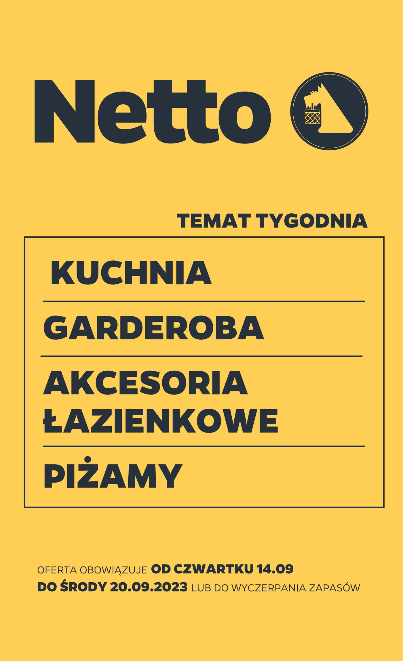 Gazetka Netto Gazetka Non Food 37/23B
