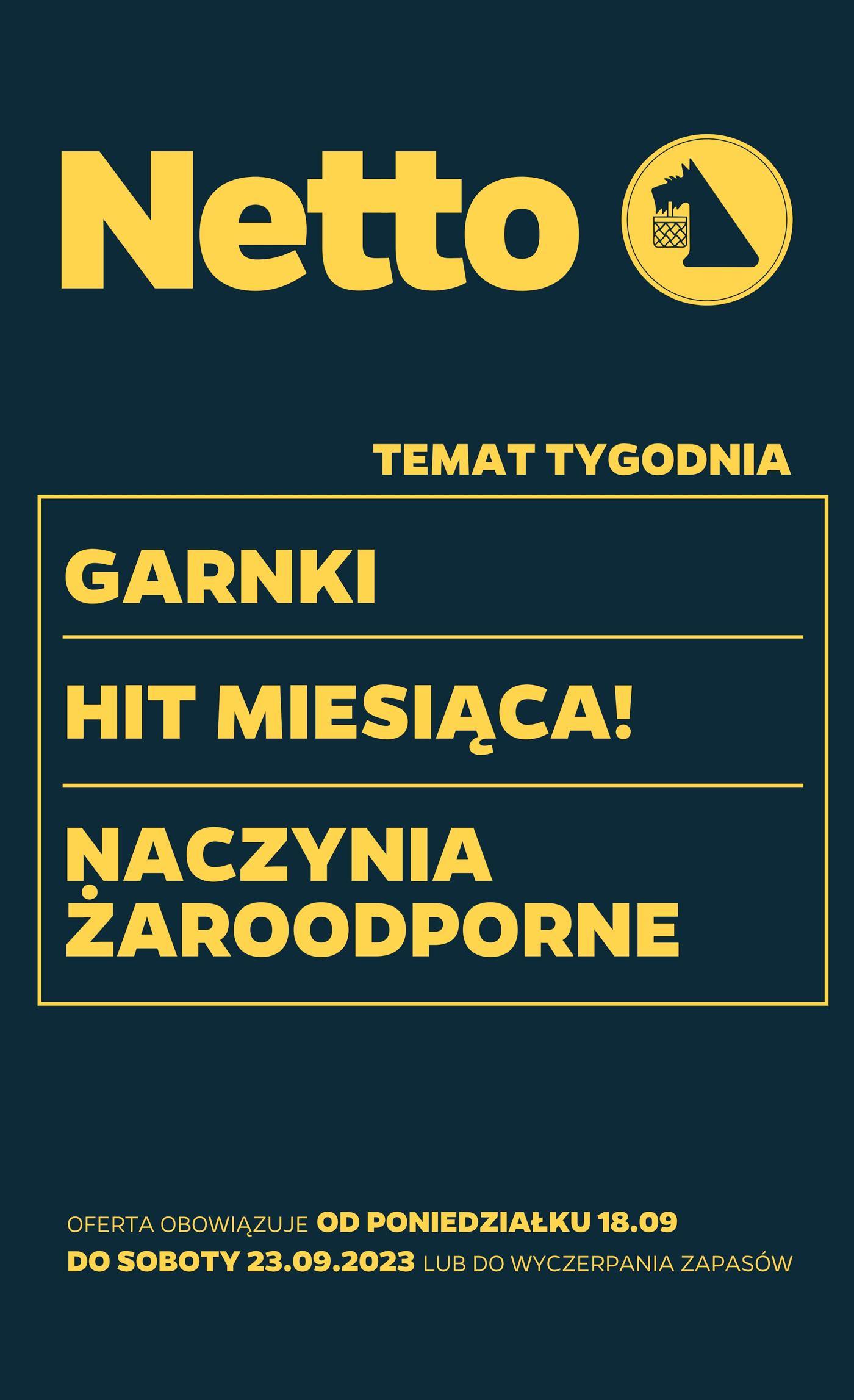 Gazetka Netto Gazetka Non Food 38/23A