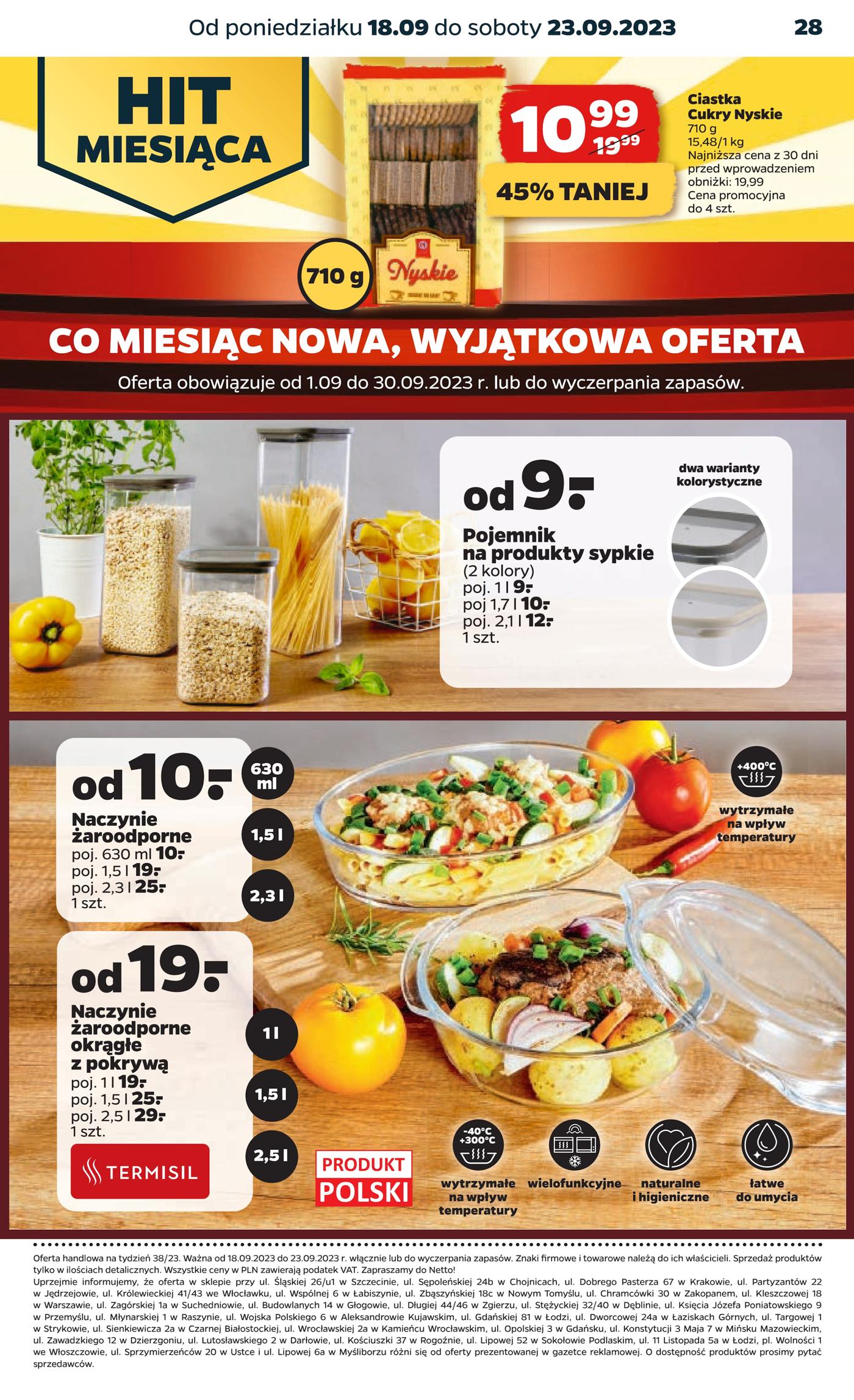 Gazetka Netto Gazetka Non Food 38/23A