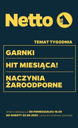 Netto Gazetka Non Food 38/23A - od 2023-09-18 do 2023-09-23