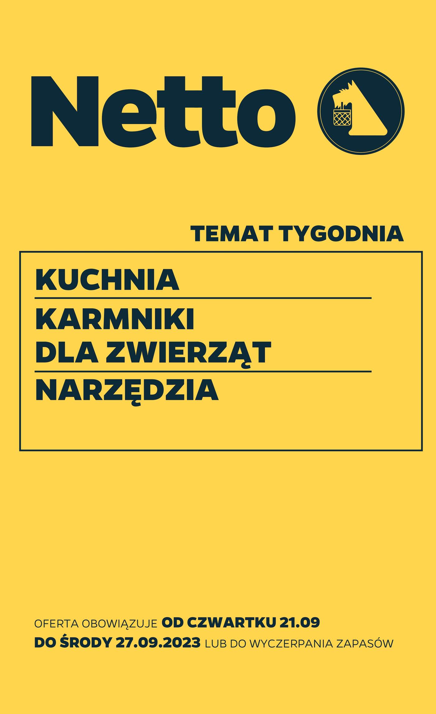 Gazetka Netto Gazetka Non Food 38/23B