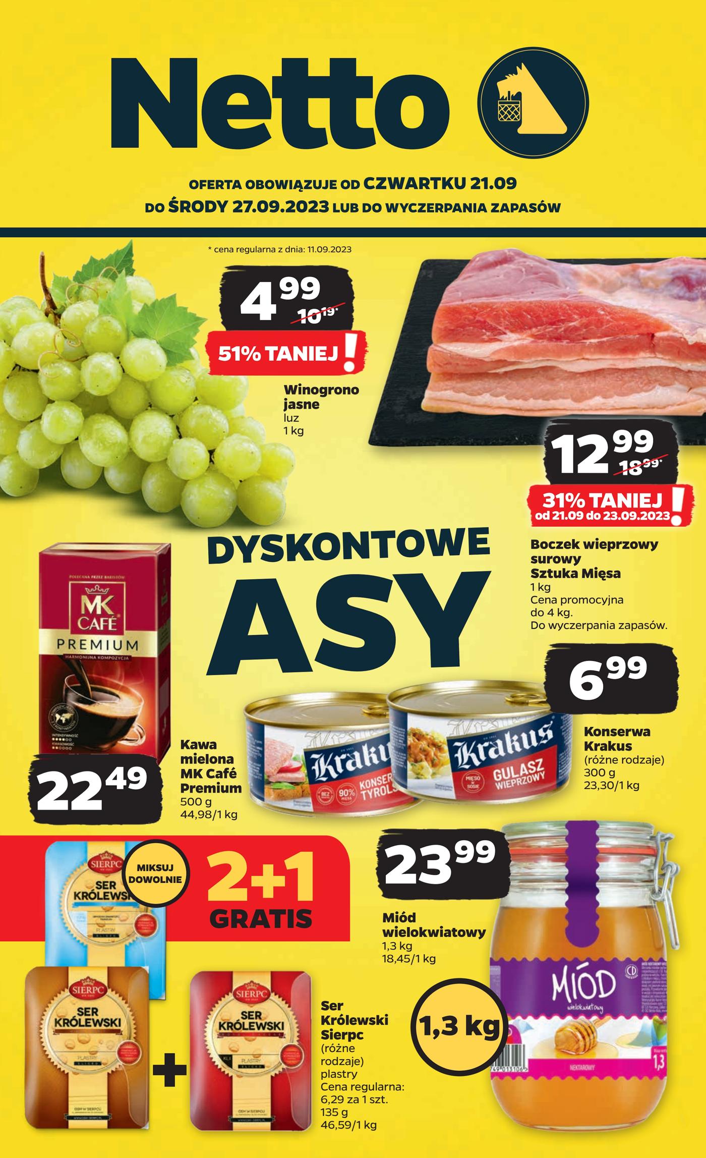 Gazetka Netto Gazetka Spożywcza 38/23B