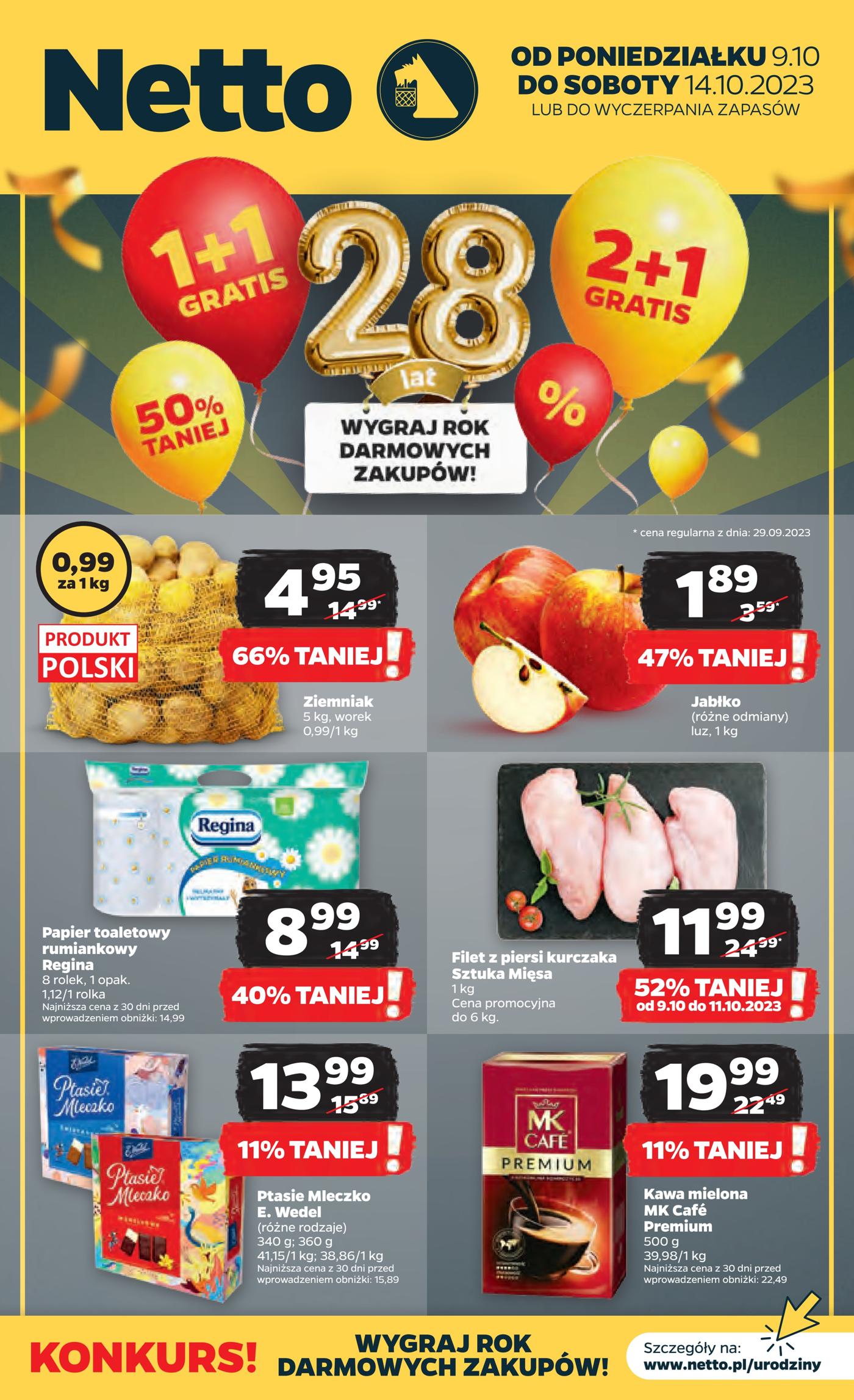 Gazetka Netto Gazetka Spożywcza 41/23A