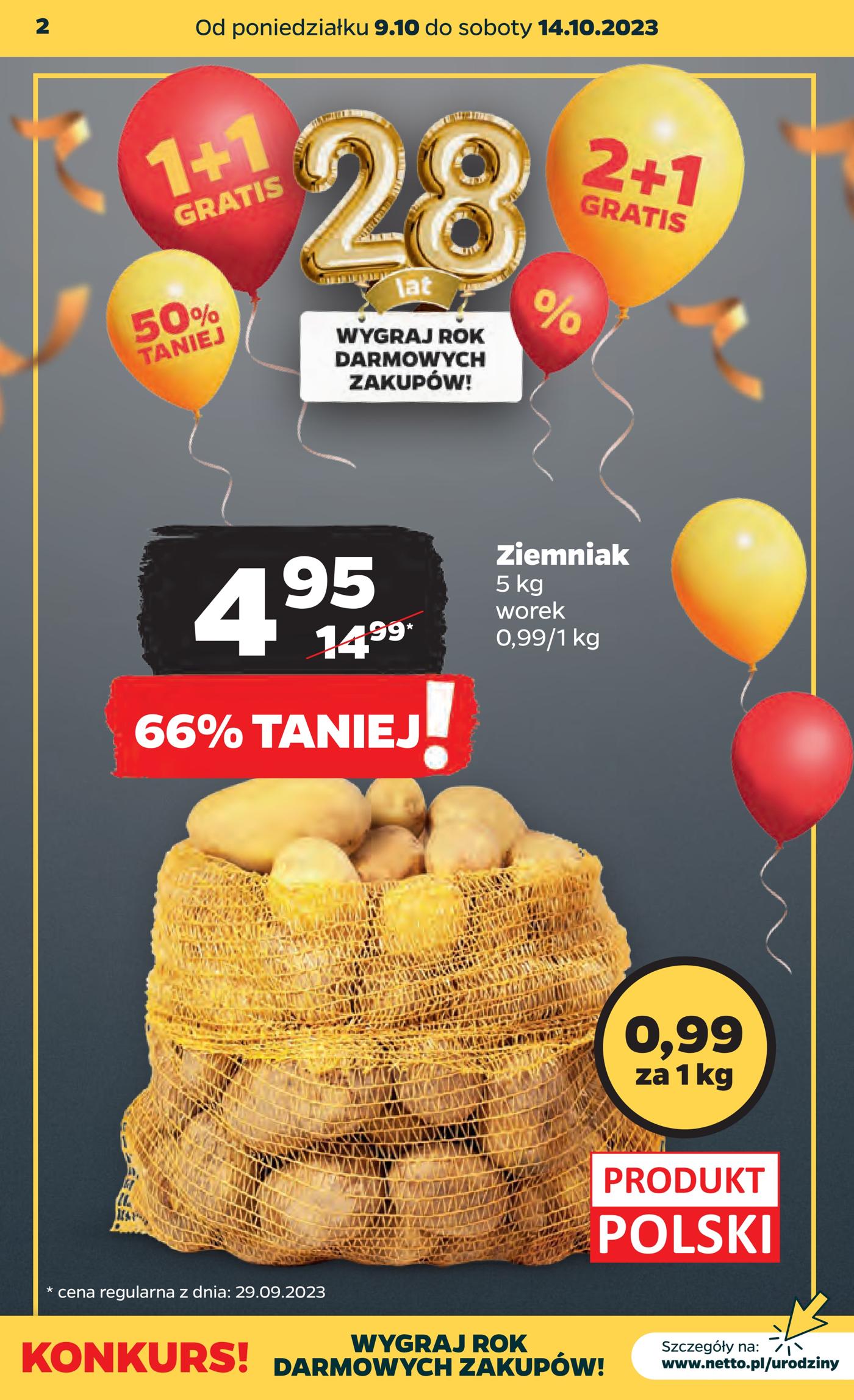 Gazetka Netto Gazetka Spożywcza 41/23A