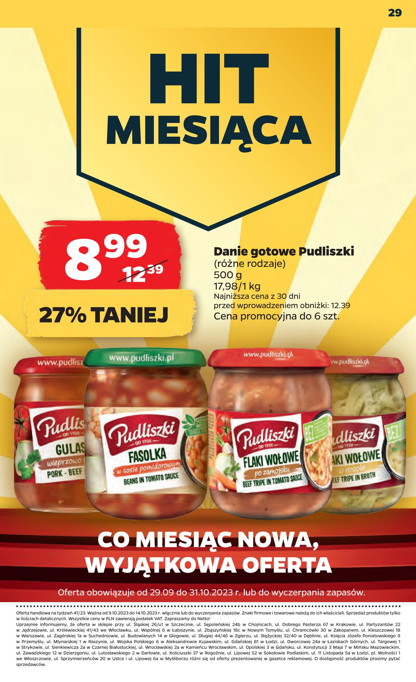 Gazetka Netto Gazetka Spożywcza 41/23A