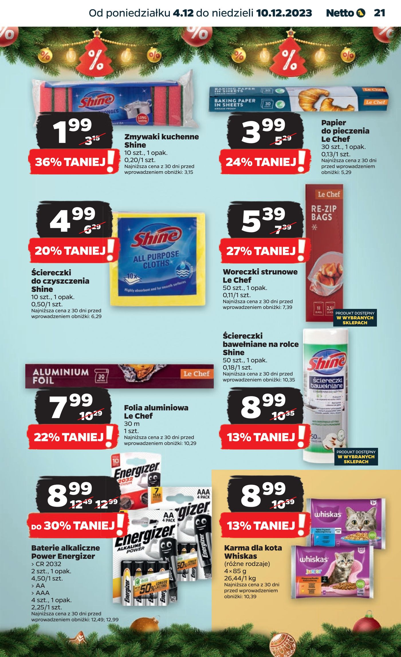 Gazetka Netto Gazetka Spożywcza 49/23A