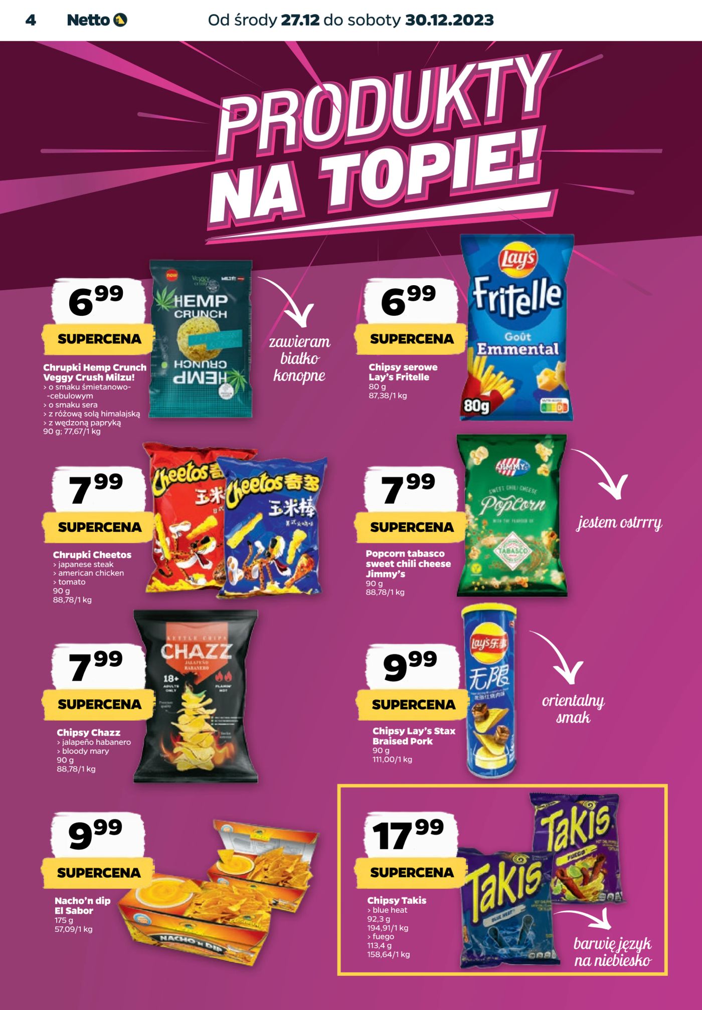 Gazetka Netto Gazetka Spożywcza 52/23