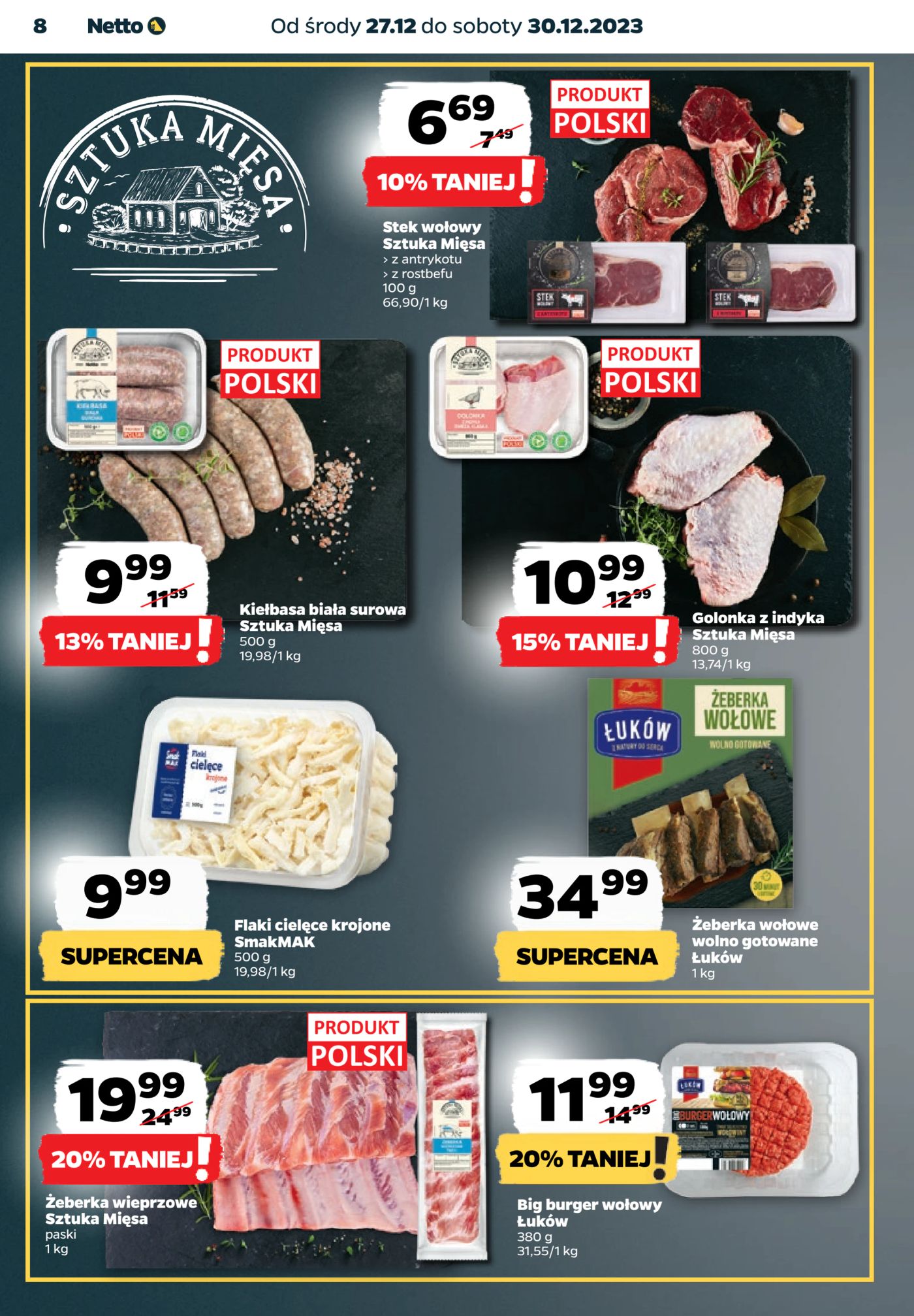 Gazetka Netto Gazetka Spożywcza 52/23