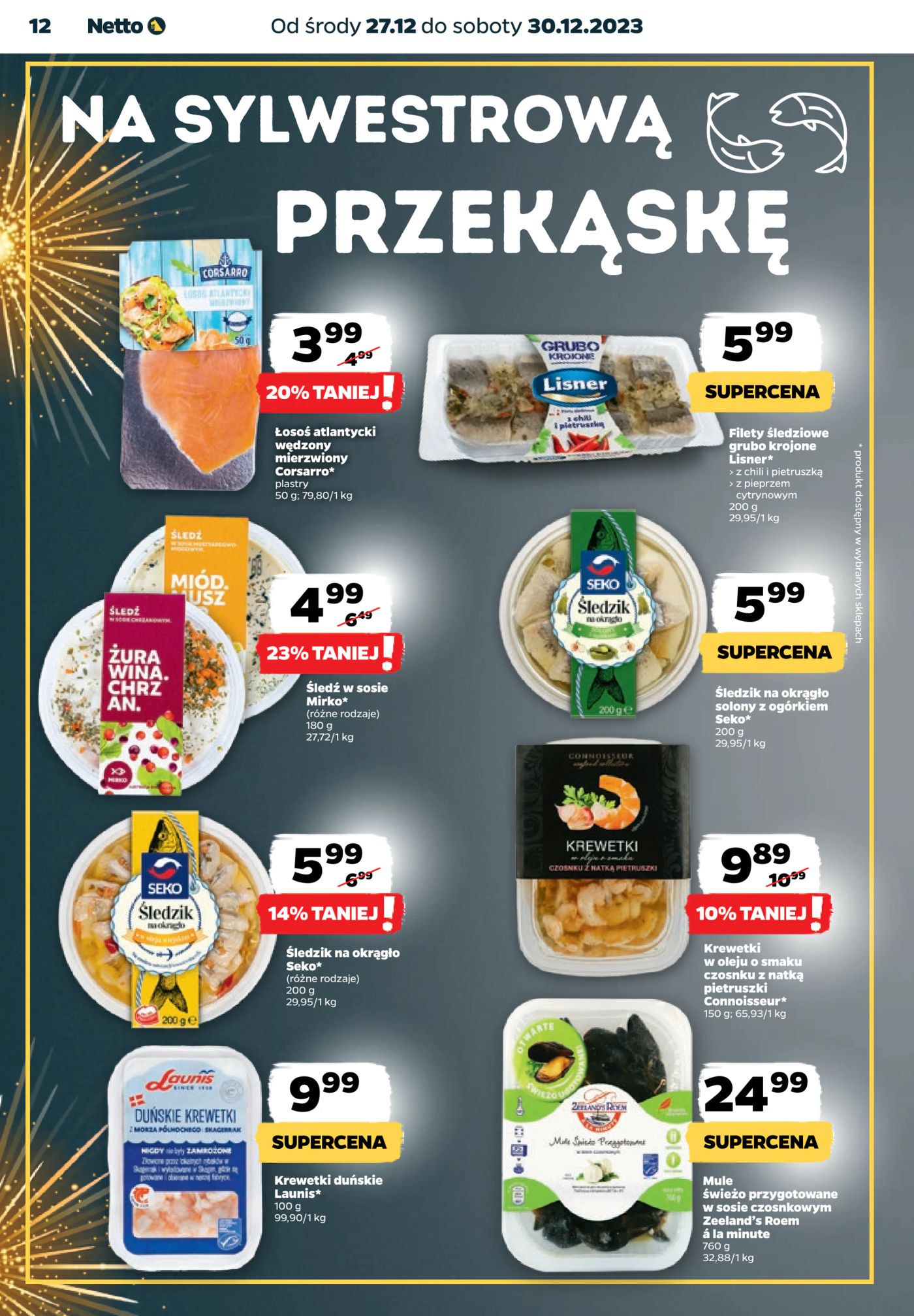 Gazetka Netto Gazetka Spożywcza 52/23