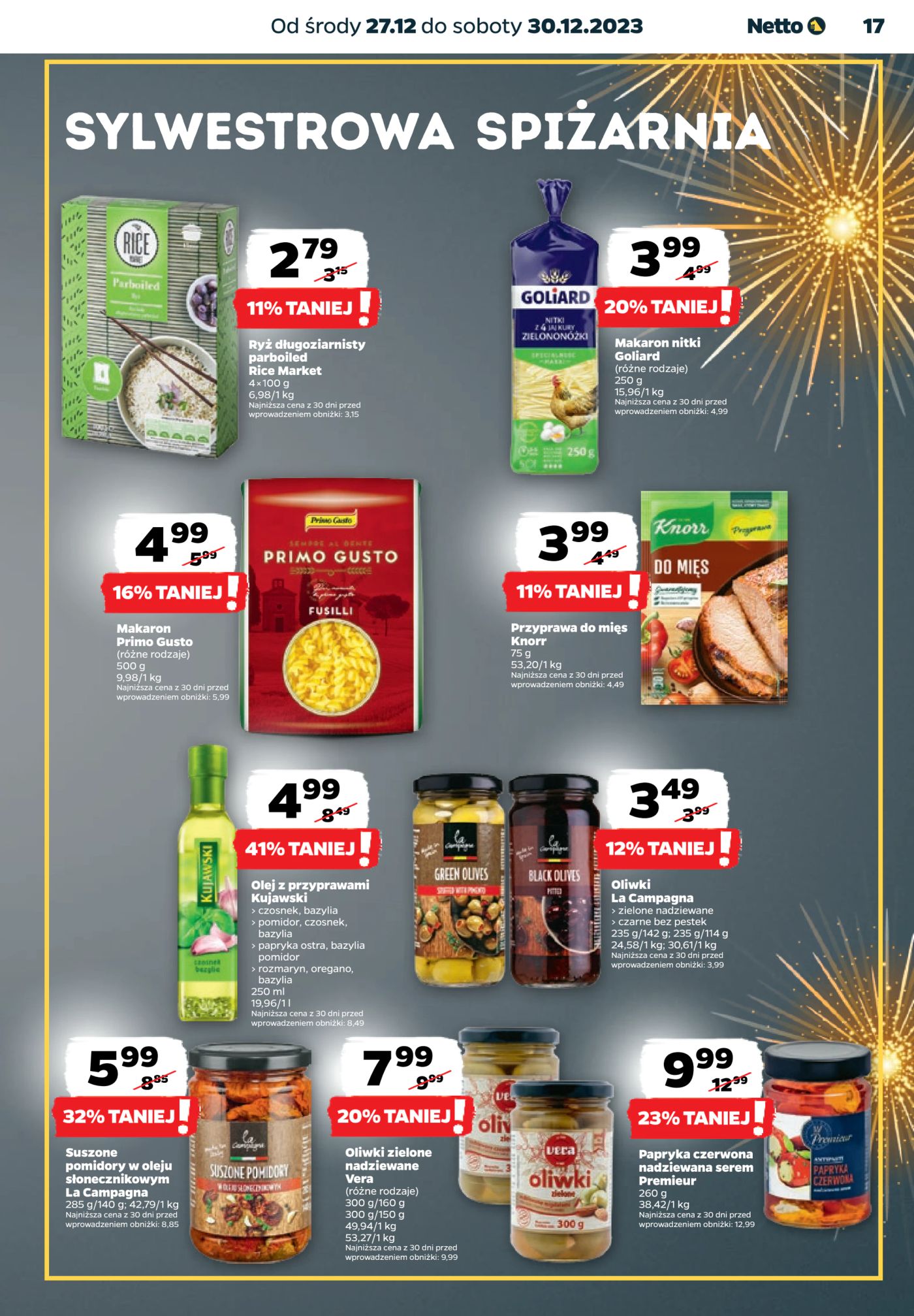 Gazetka Netto Gazetka Spożywcza 52/23