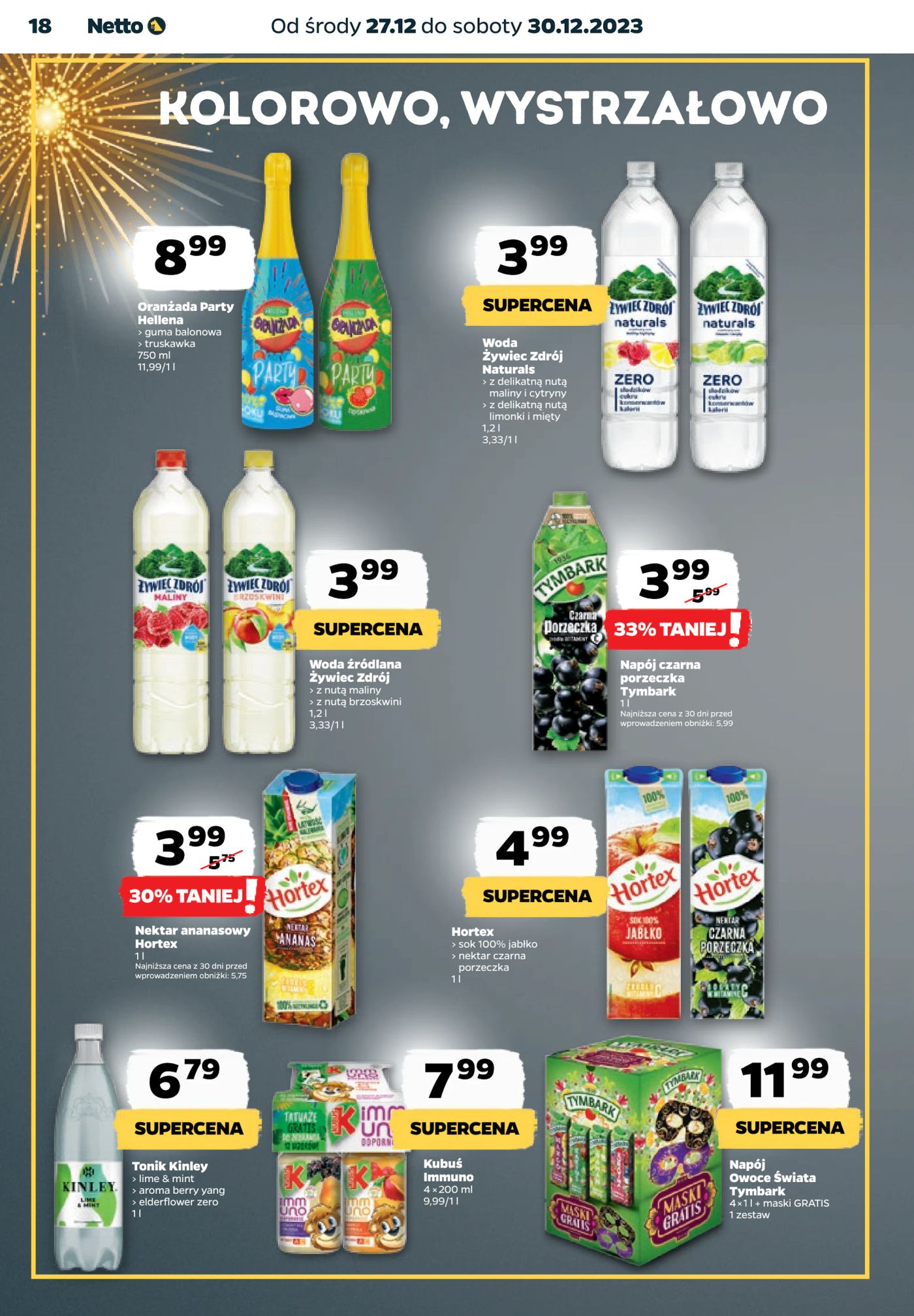 Gazetka Netto Gazetka Spożywcza 52/23
