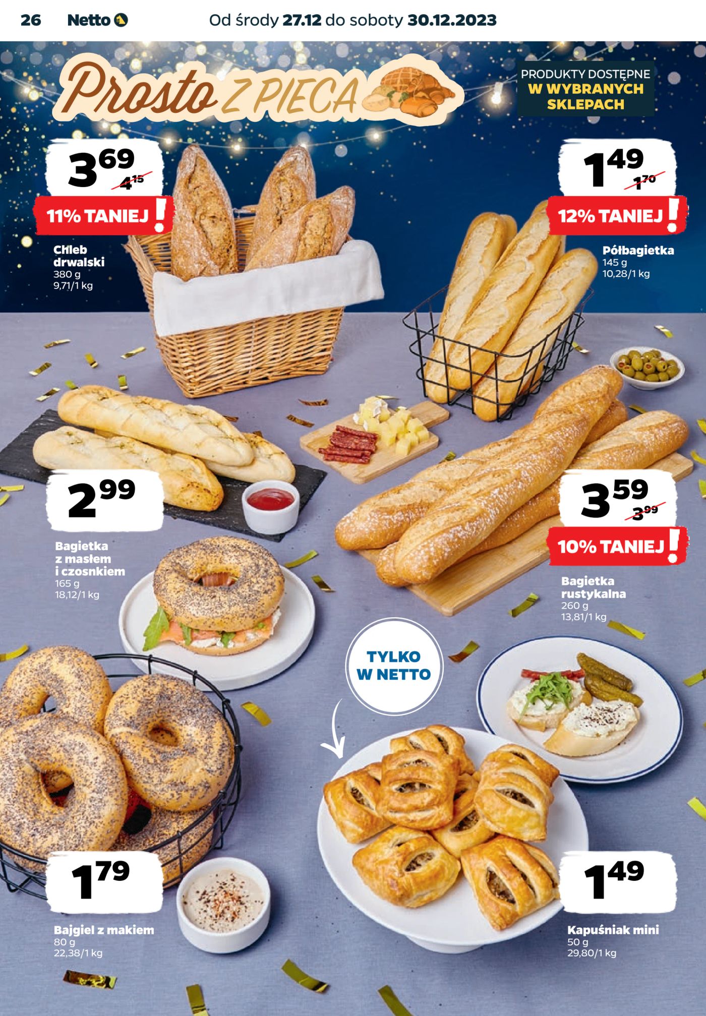 Gazetka Netto Gazetka Spożywcza 52/23