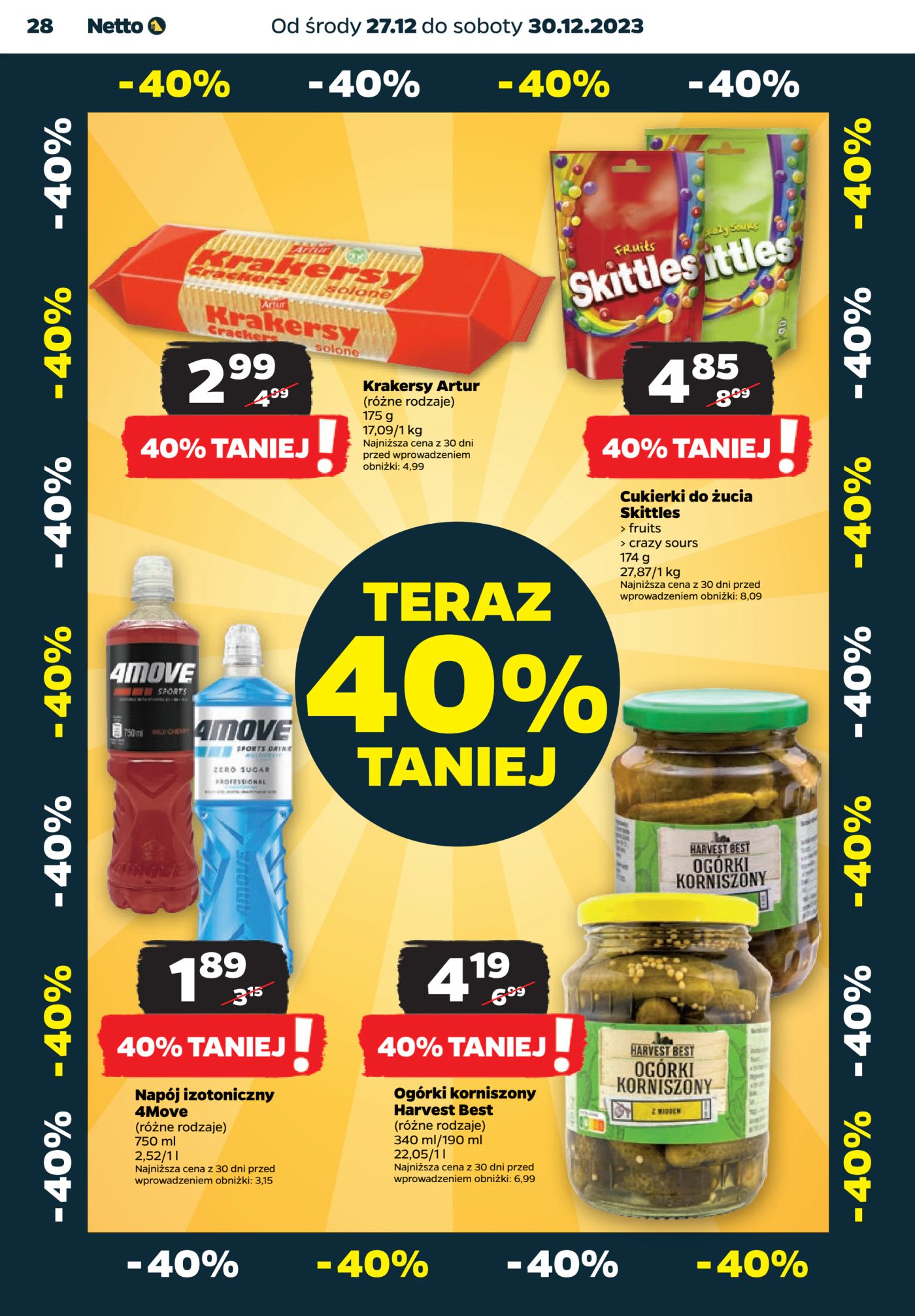 Gazetka Netto Gazetka Spożywcza 52/23