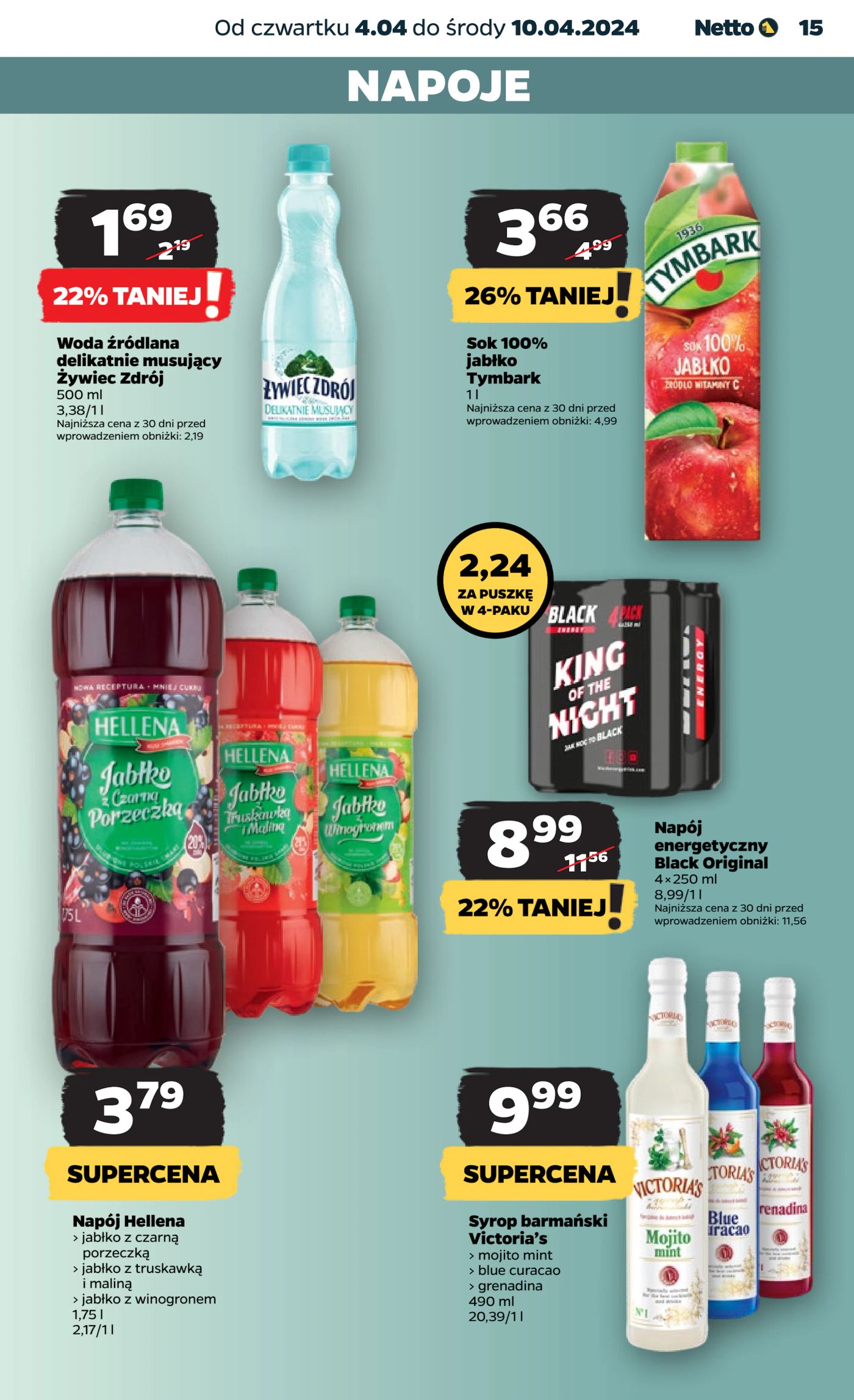 Gazetka Netto Gazetka Spożywcza 14/24B