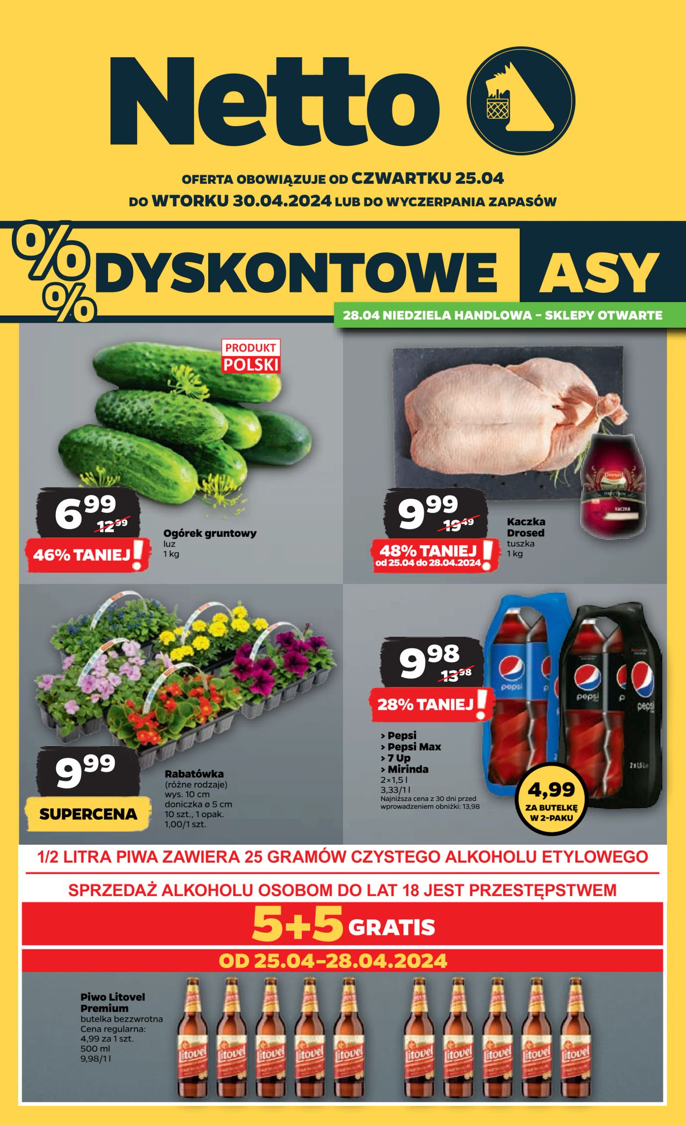 Gazetka Netto Gazetka Spożywcza 17/24B