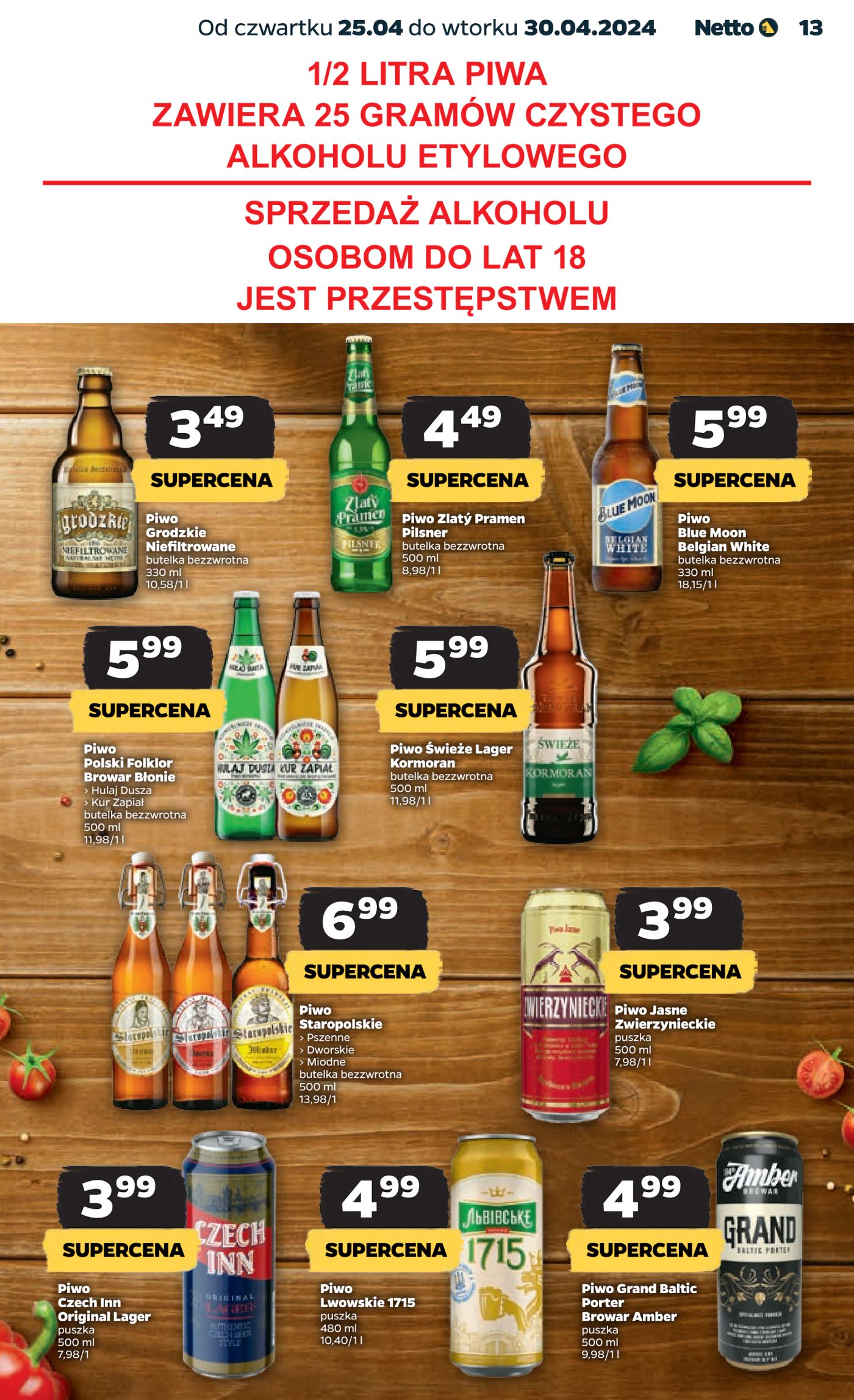 Gazetka Netto Gazetka Spożywcza 17/24B