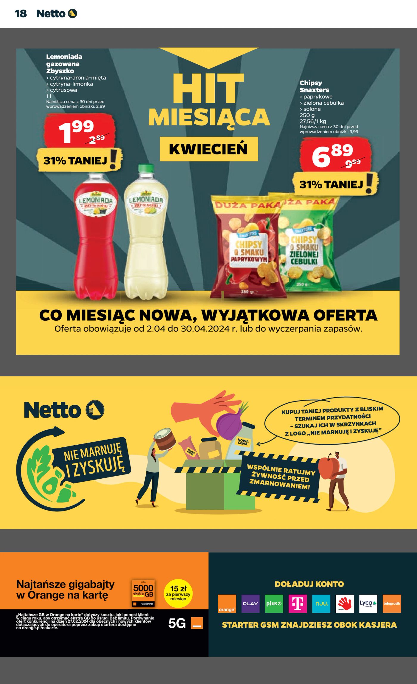 Gazetka Netto Gazetka Spożywcza 17/24B