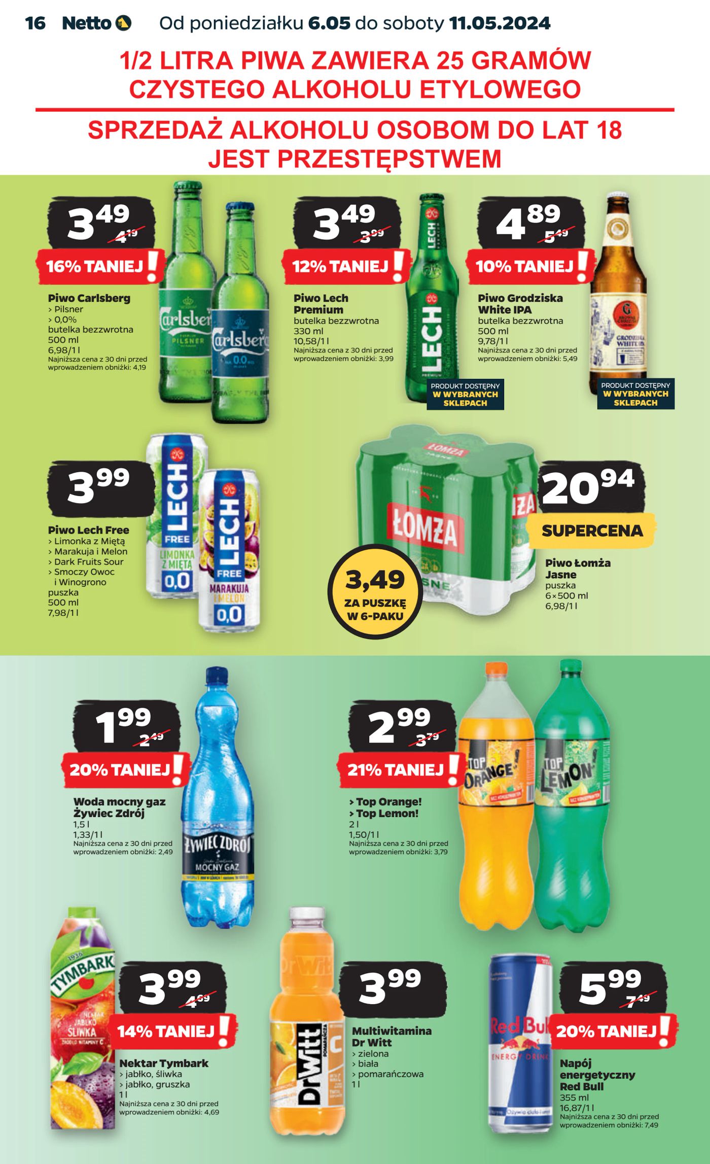 Gazetka Netto Gazetka Spożywcza 19/24A