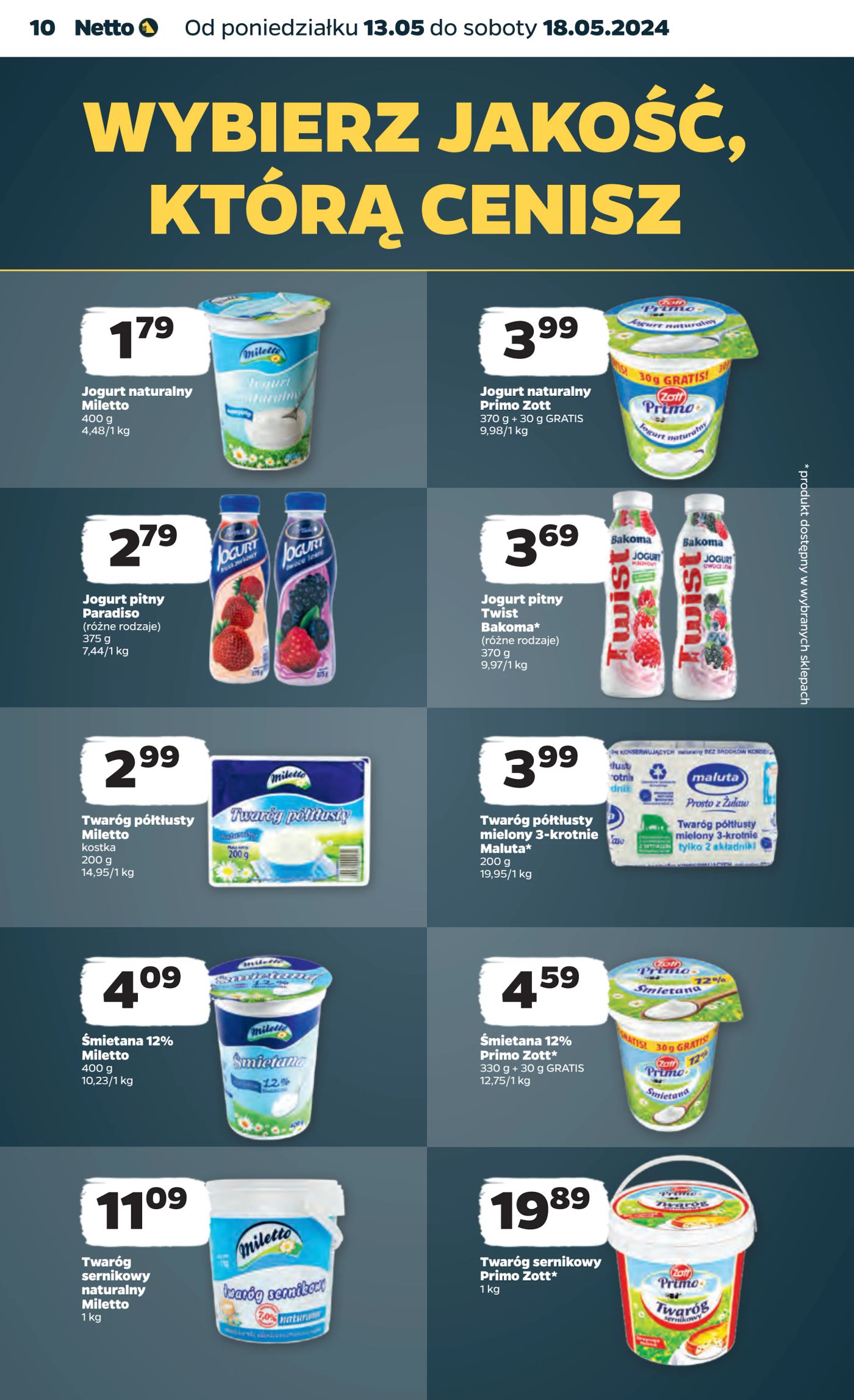Gazetka Netto Gazetka Spożywcza 20/24A