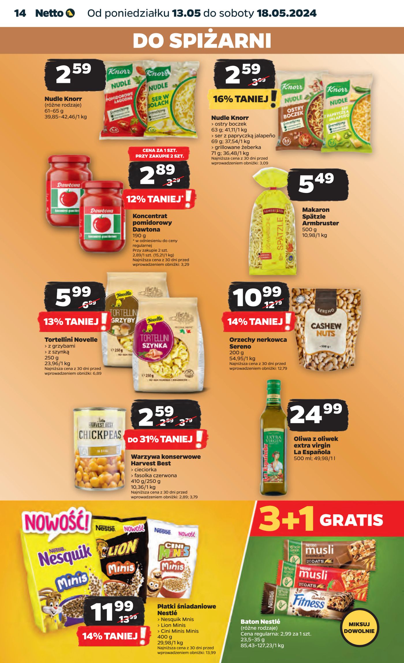 Gazetka Netto Gazetka Spożywcza 20/24A