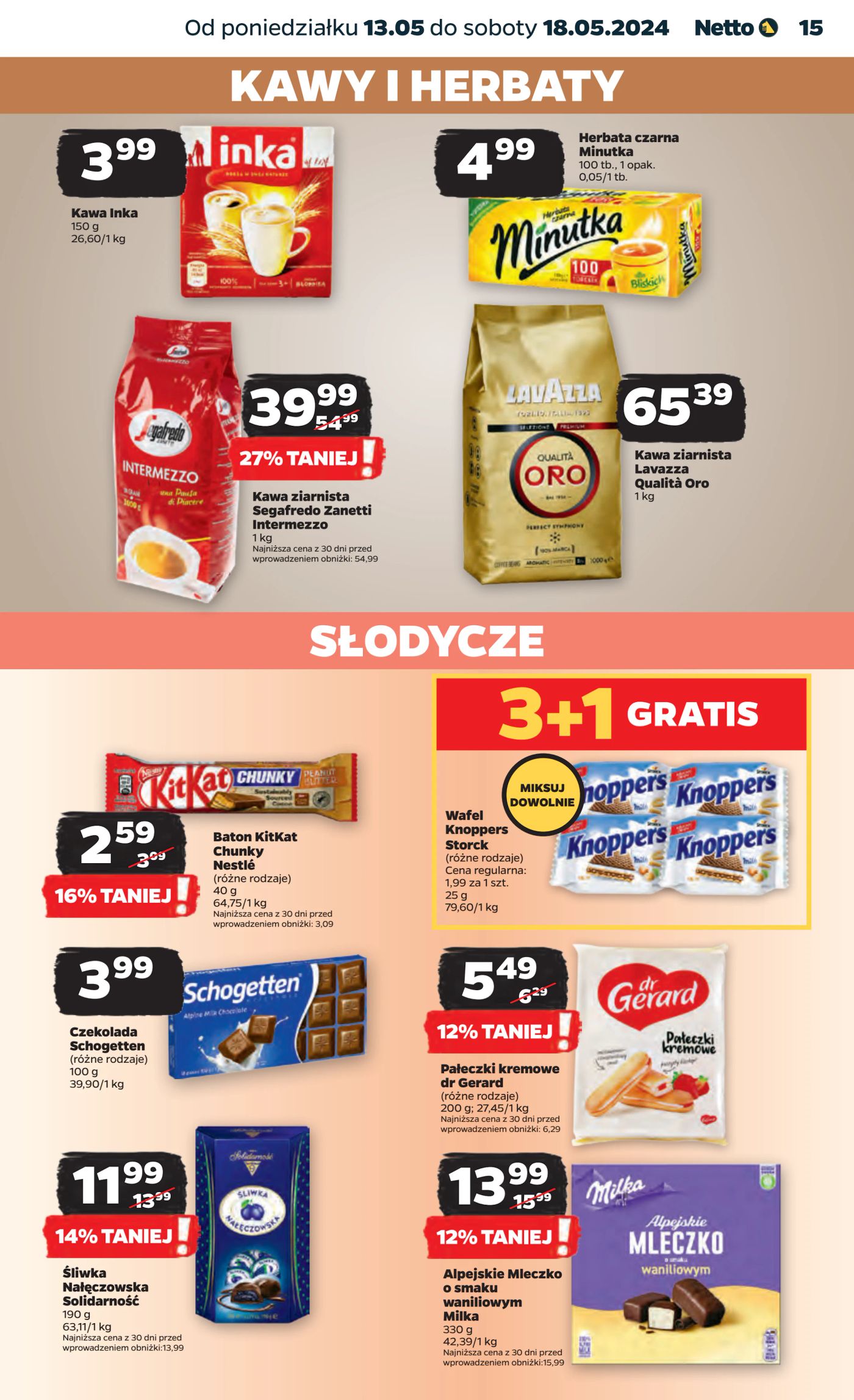 Gazetka Netto Gazetka Spożywcza 20/24A