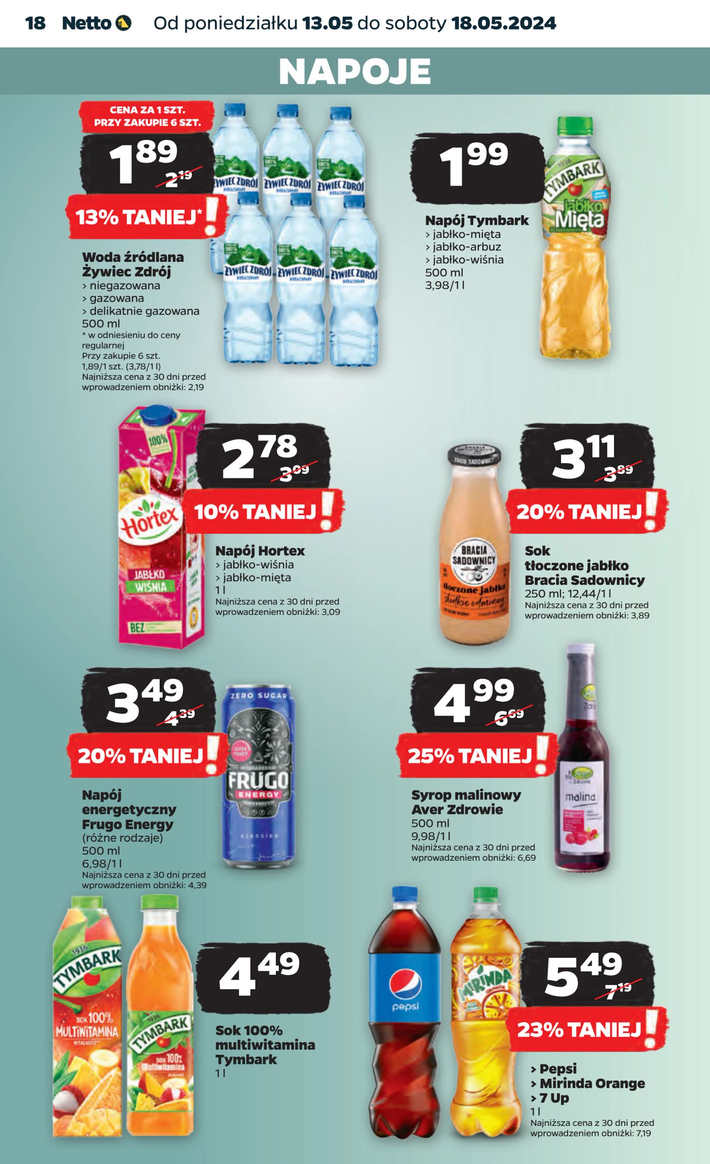 Gazetka Netto Gazetka Spożywcza 20/24A
