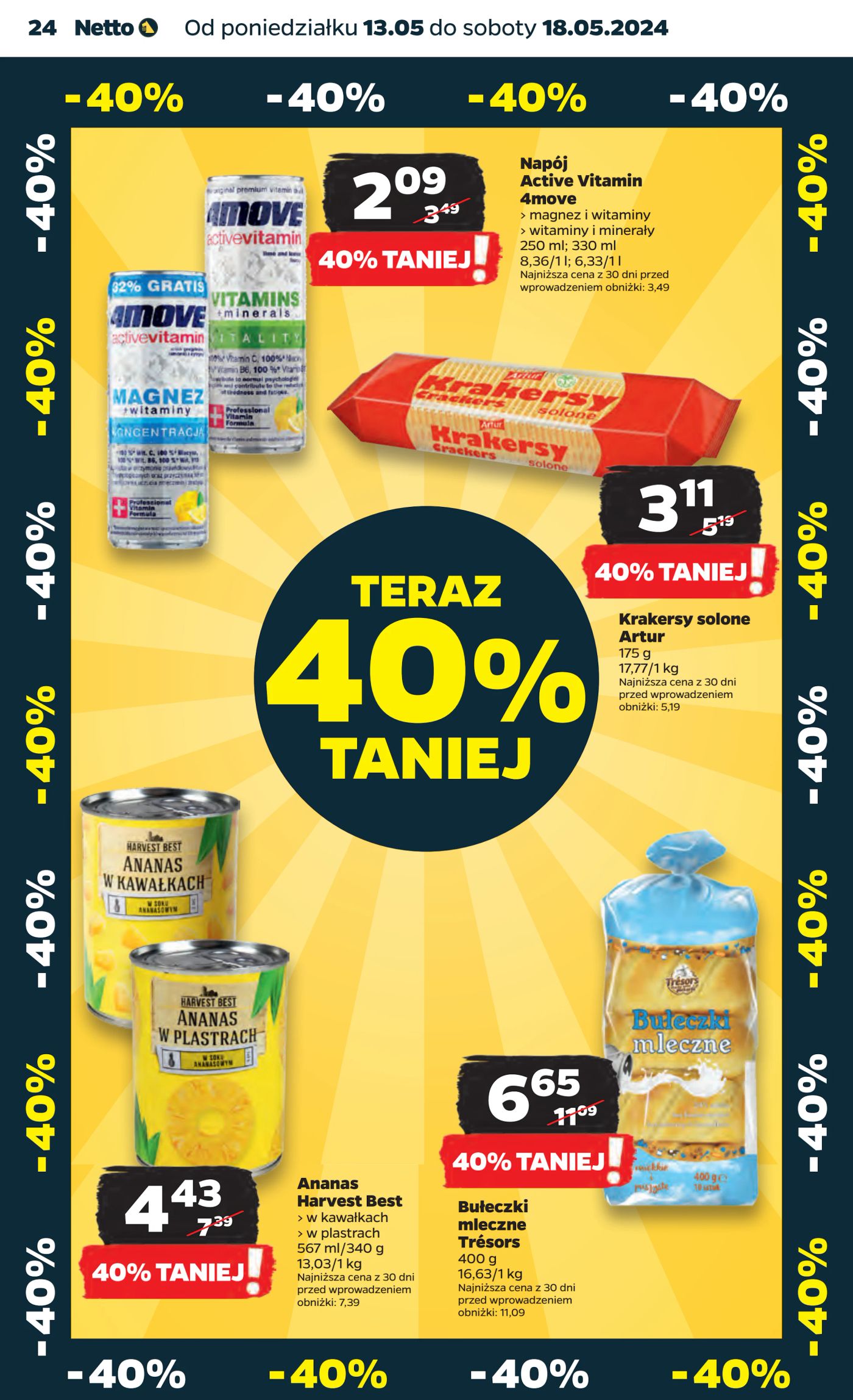 Gazetka Netto Gazetka Spożywcza 20/24A