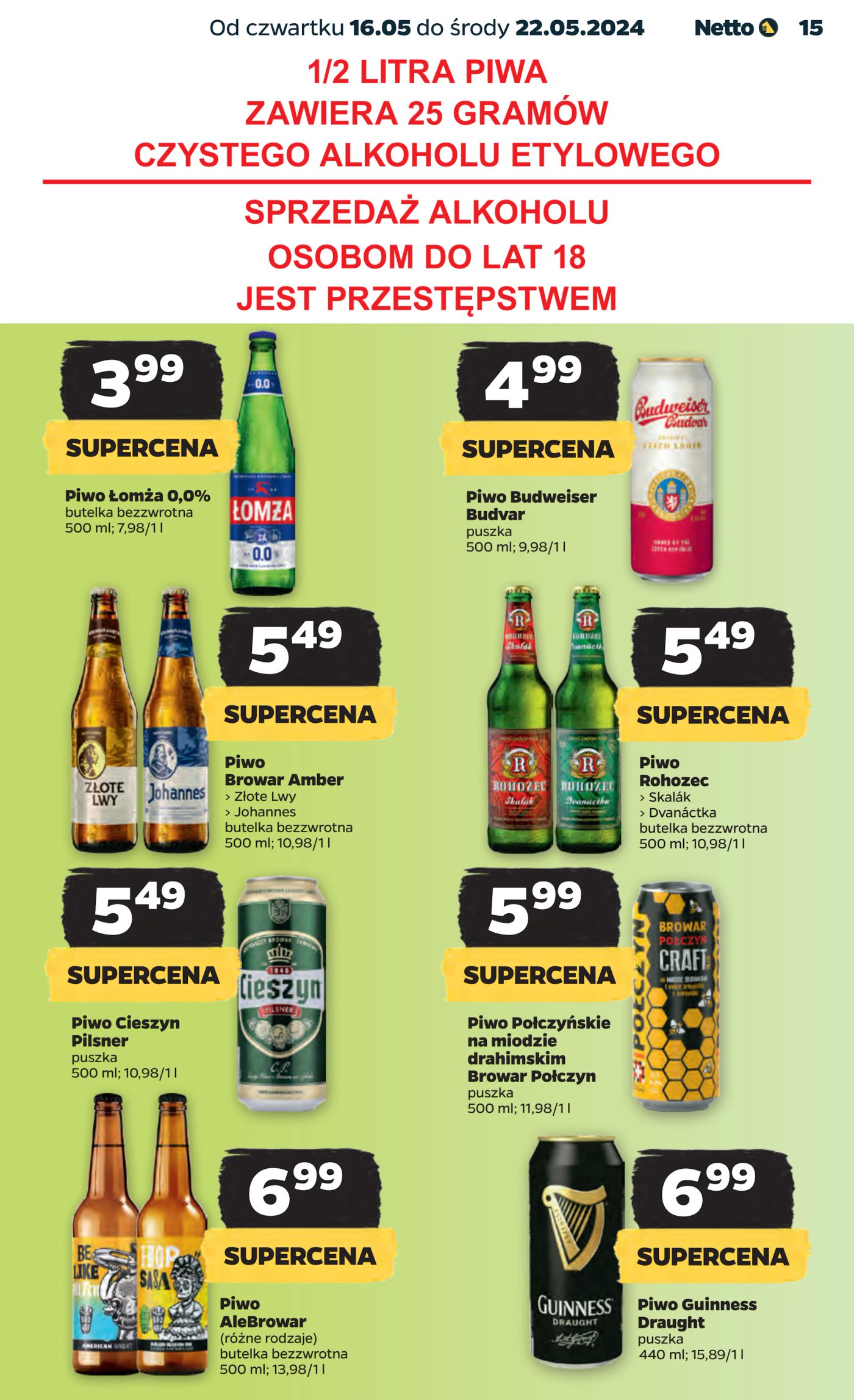 Gazetka Netto Gazetka Spożywcza 20/24B