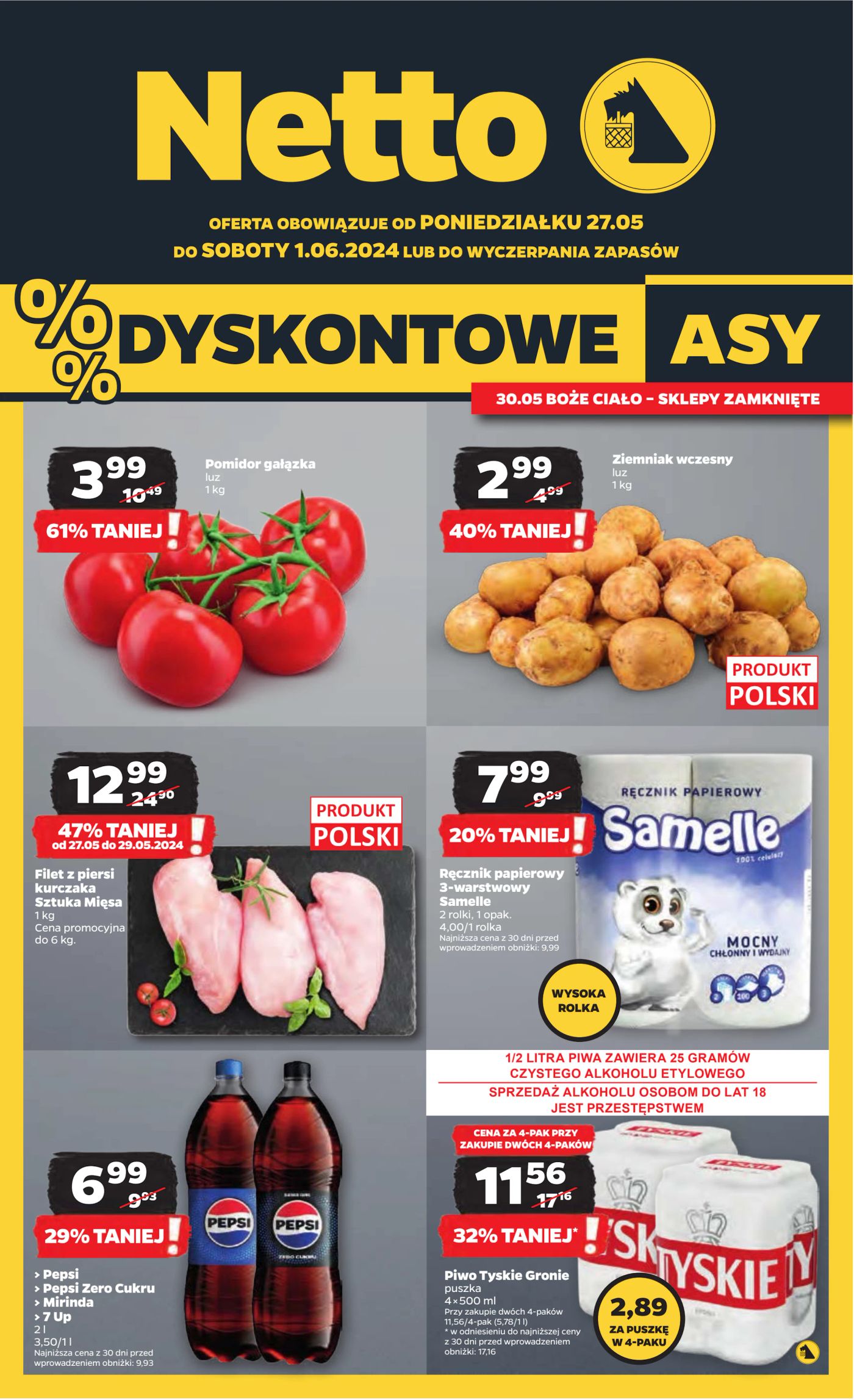 Gazetka Netto Gazetka Spożywcza 22/24A