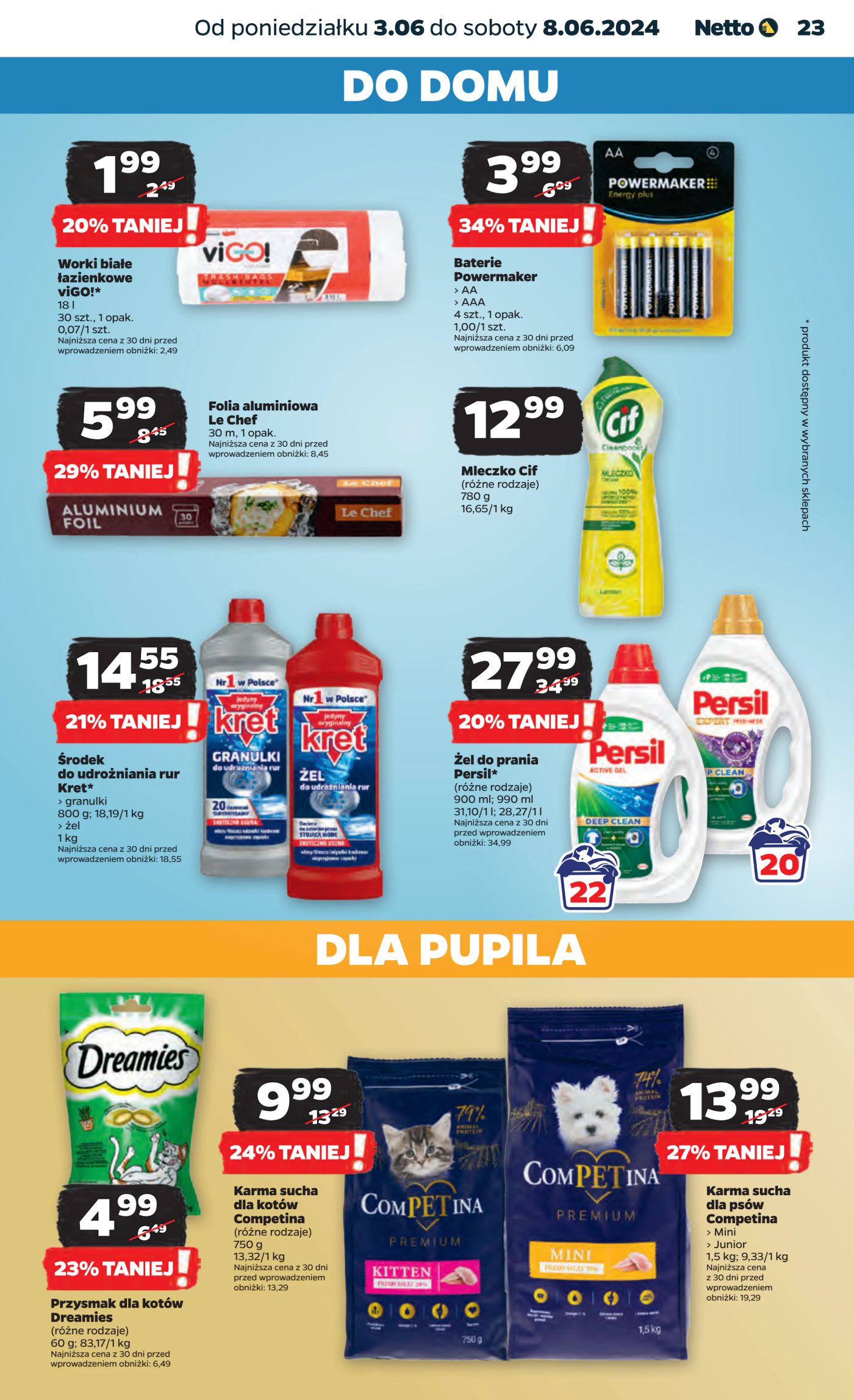 Gazetka Netto Gazetka Spożywcza 23/24A