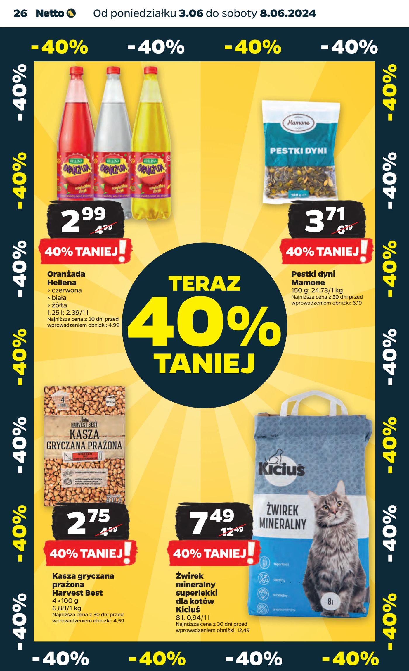 Gazetka Netto Gazetka Spożywcza 23/24A