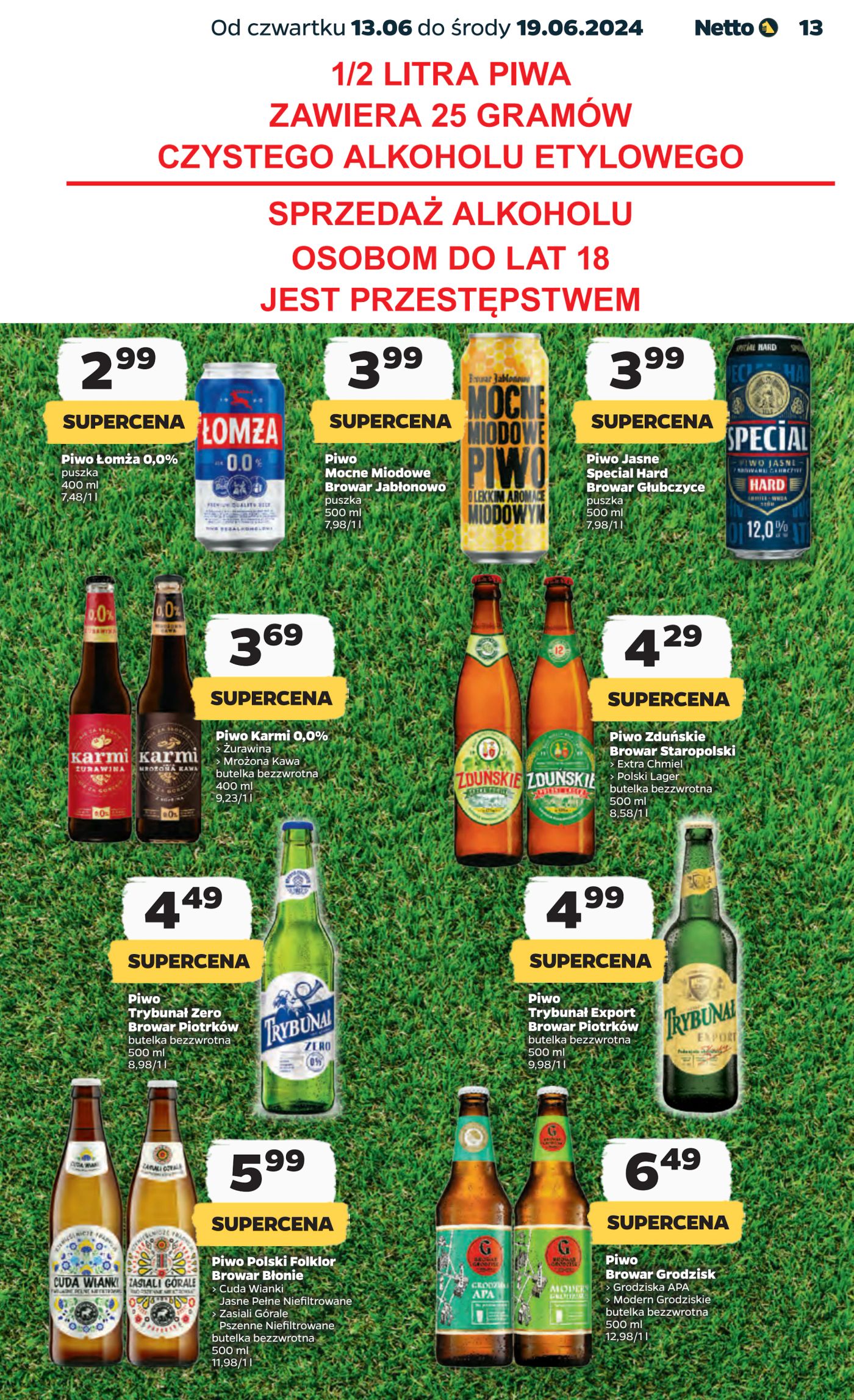 Gazetka Netto Gazetka Spożywcza 24/24B