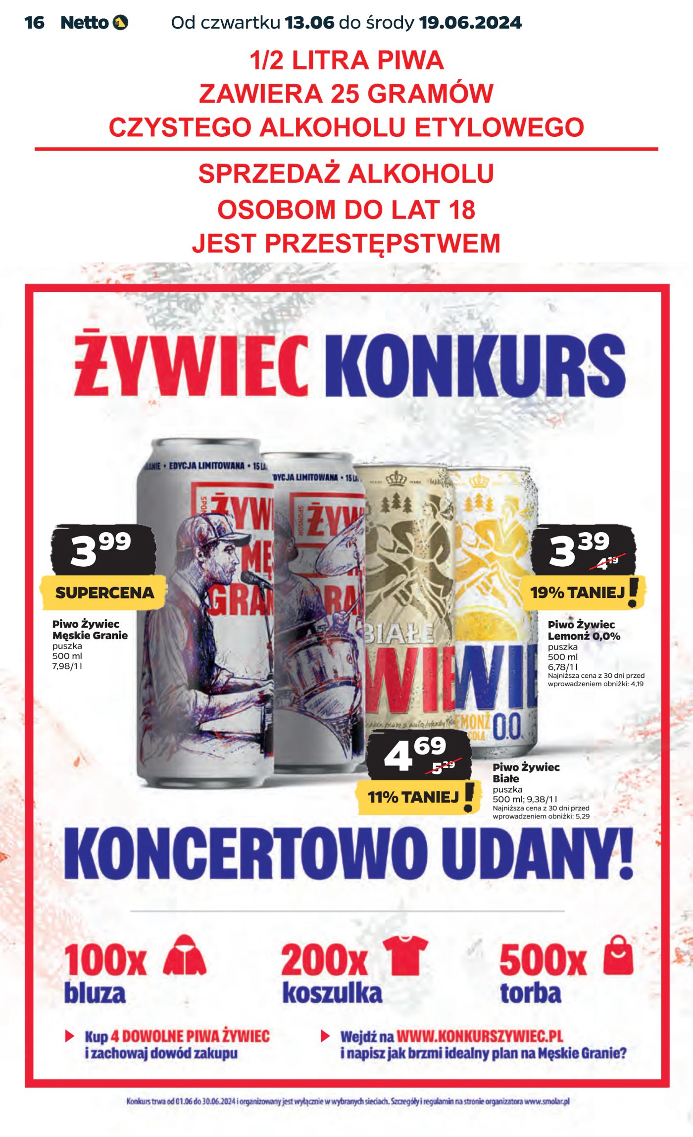 Gazetka Netto Gazetka Spożywcza 24/24B