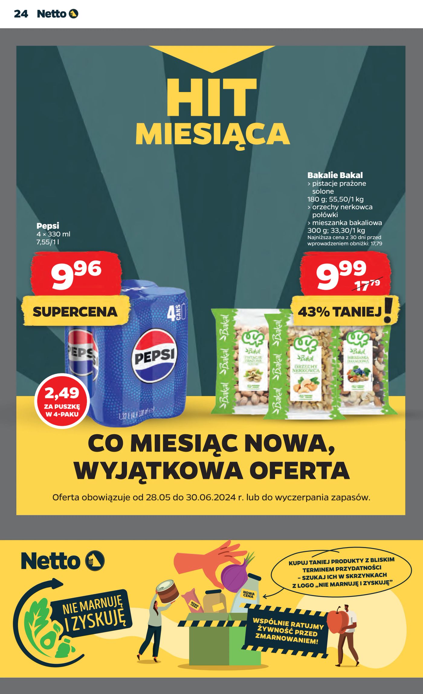 Gazetka Netto Gazetka Spożywcza 24/24B