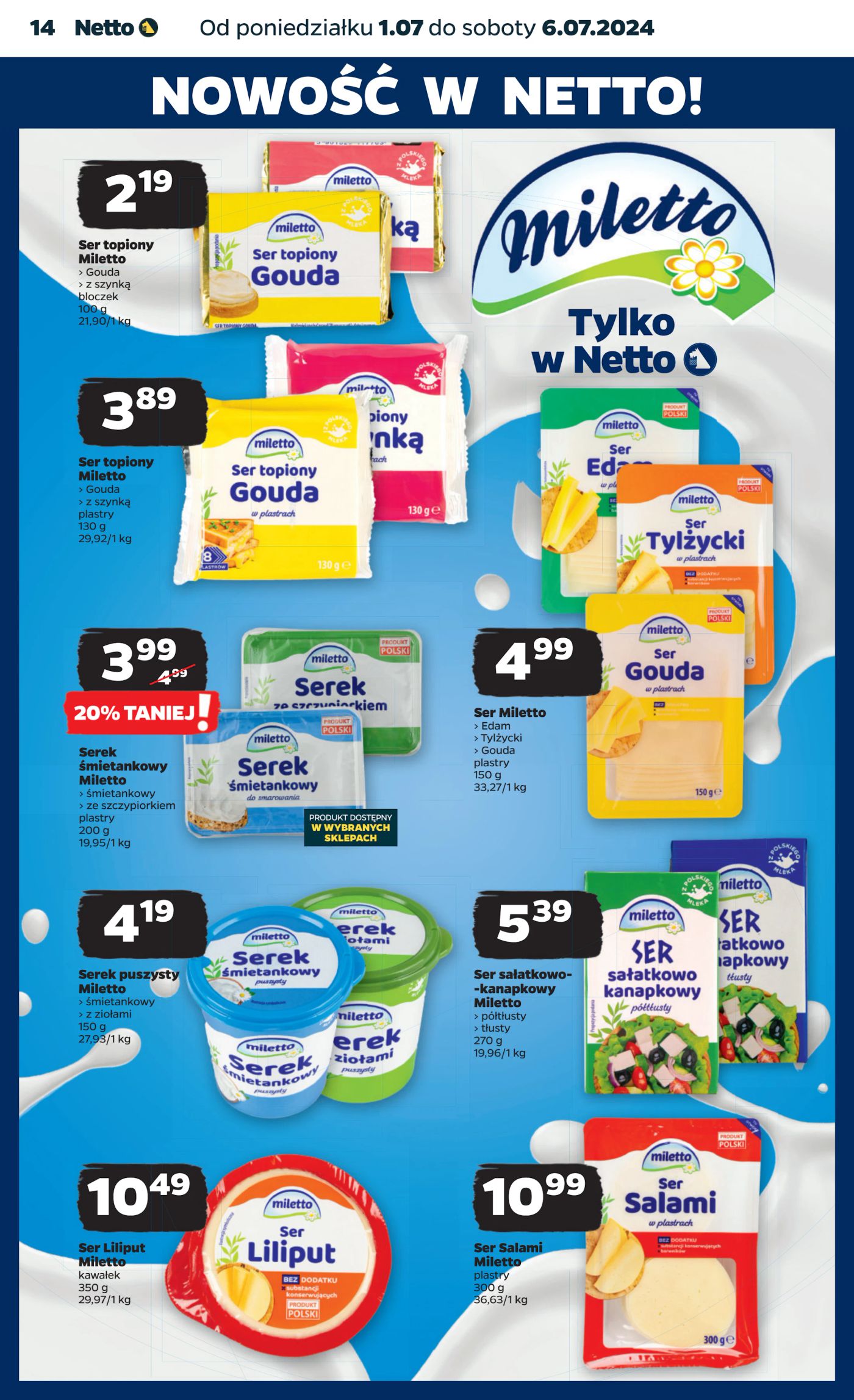 Gazetka Netto Gazetka Spożywcza 27/24A