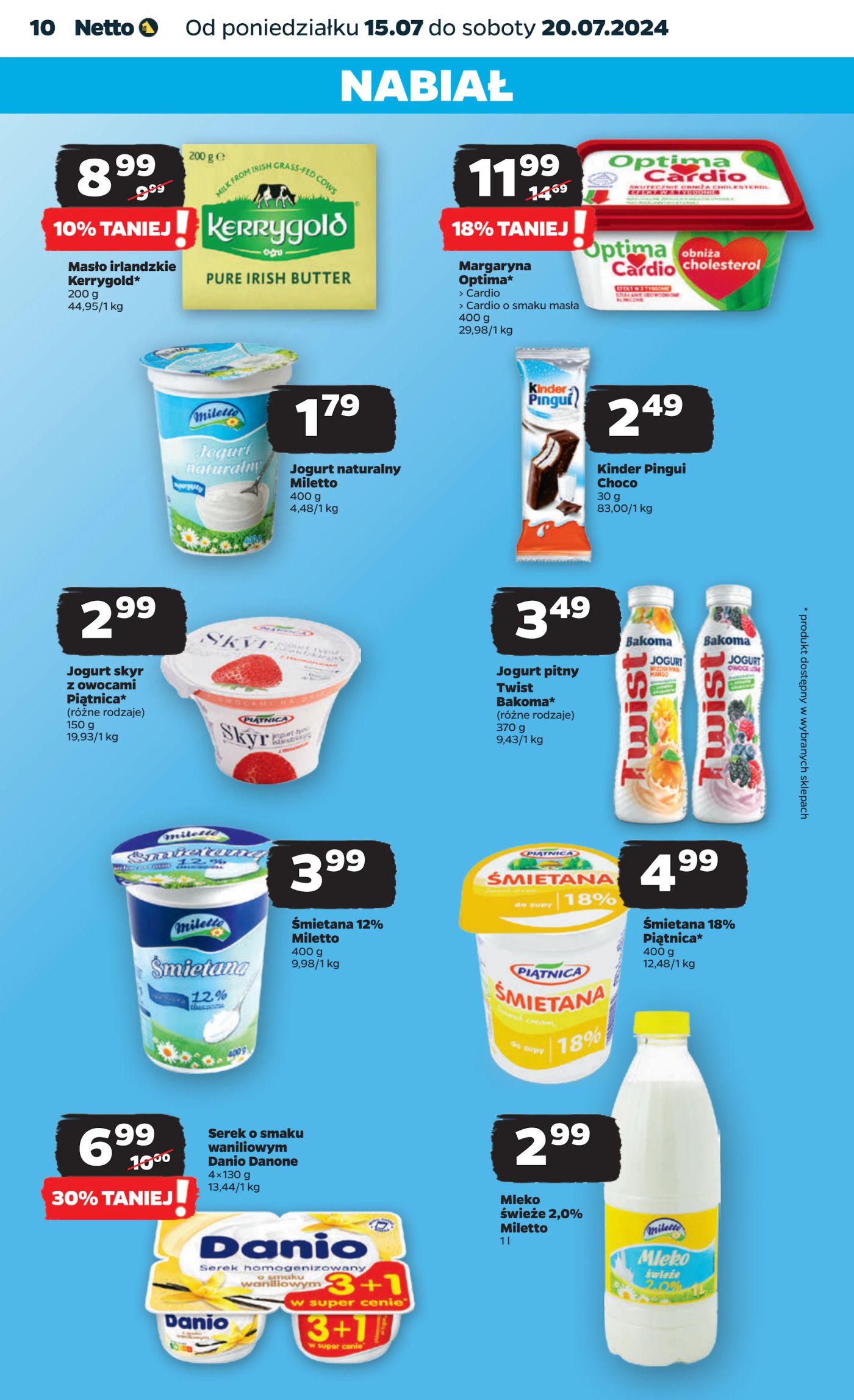 Gazetka Netto Gazetka Spożywcza 29/24A