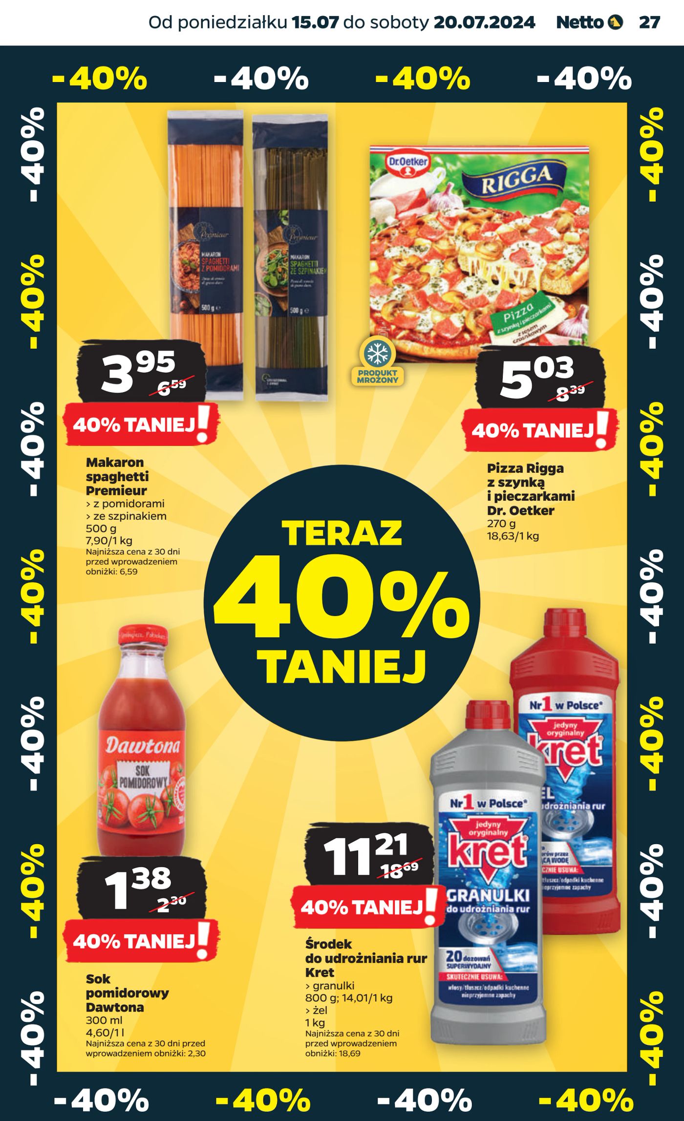 Gazetka Netto Gazetka Spożywcza 29/24A