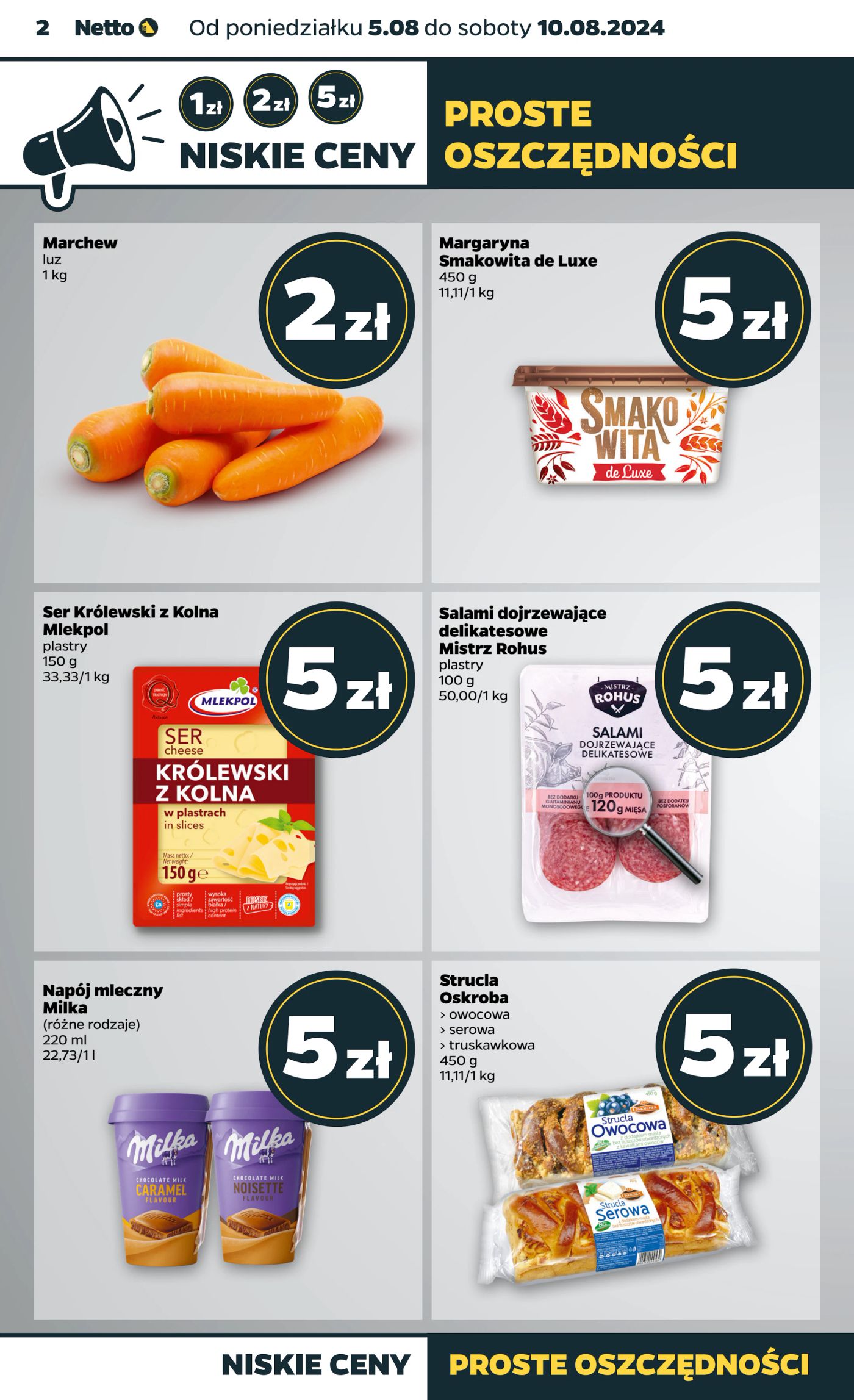 Gazetka Netto Gazetka Spożywcza 32/24A