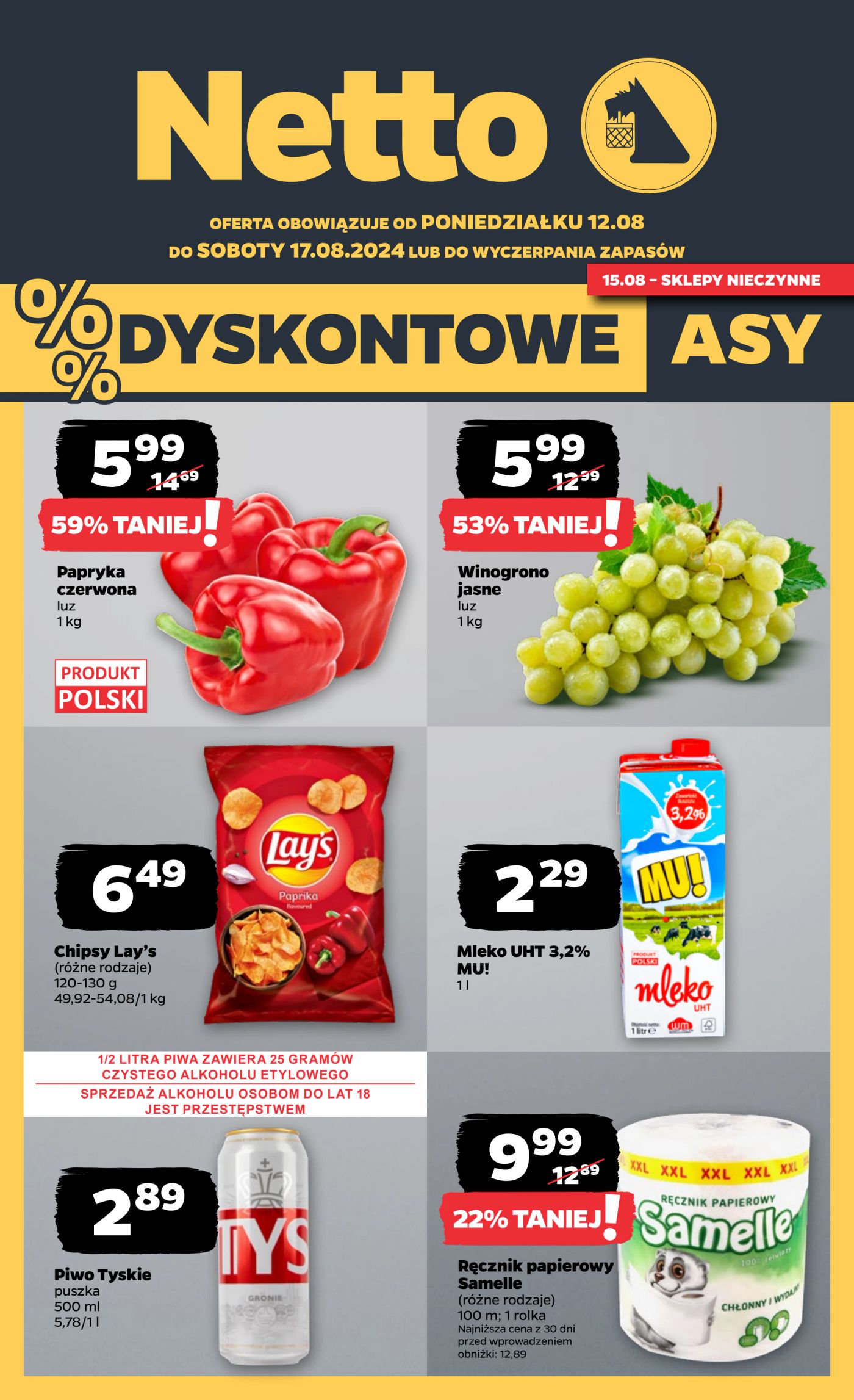 Gazetka Netto Gazetka Spożywcza 33/24A
