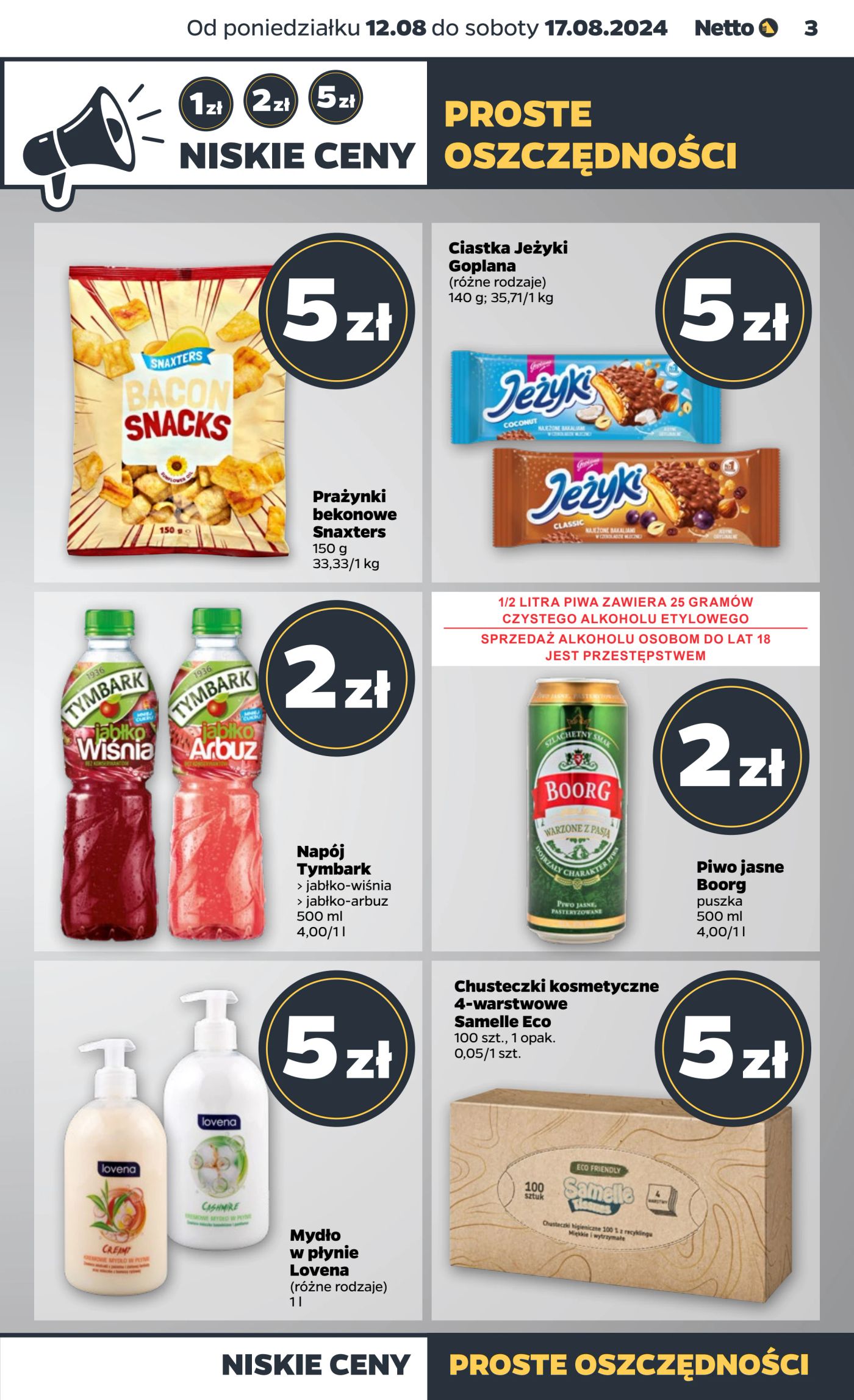 Gazetka Netto Gazetka Spożywcza 33/24A