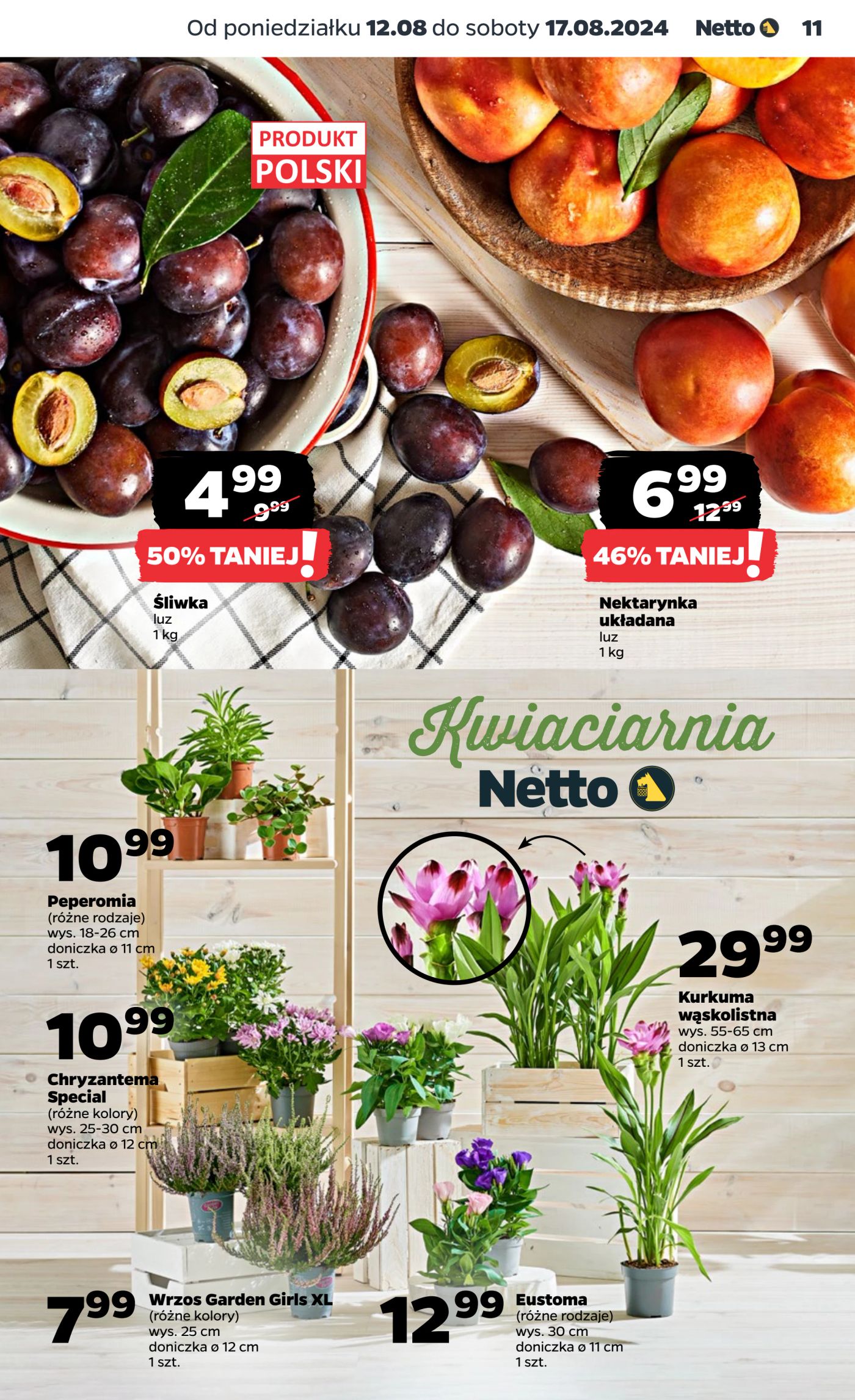 Gazetka Netto Gazetka Spożywcza 33/24A