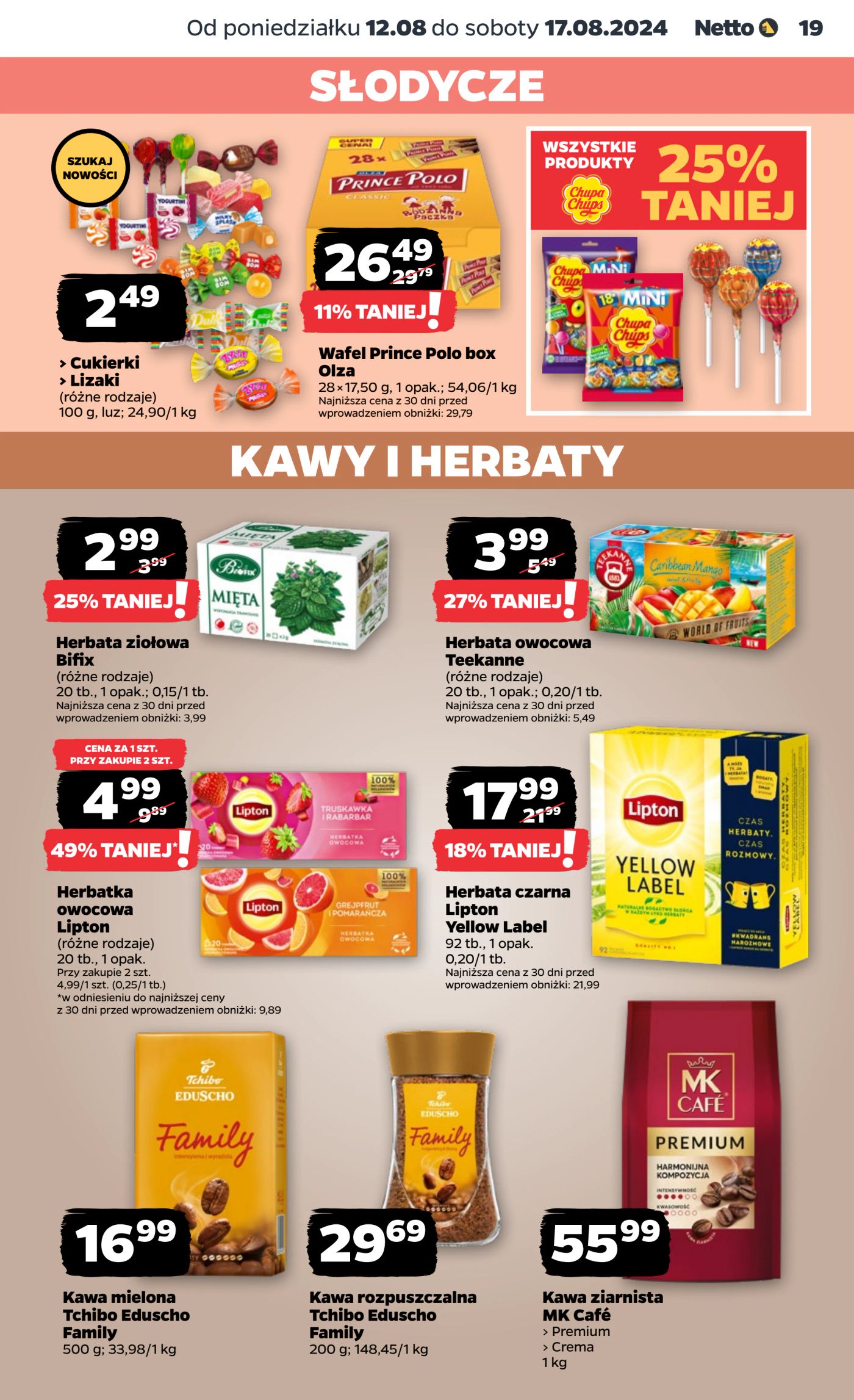 Gazetka Netto Gazetka Spożywcza 33/24A