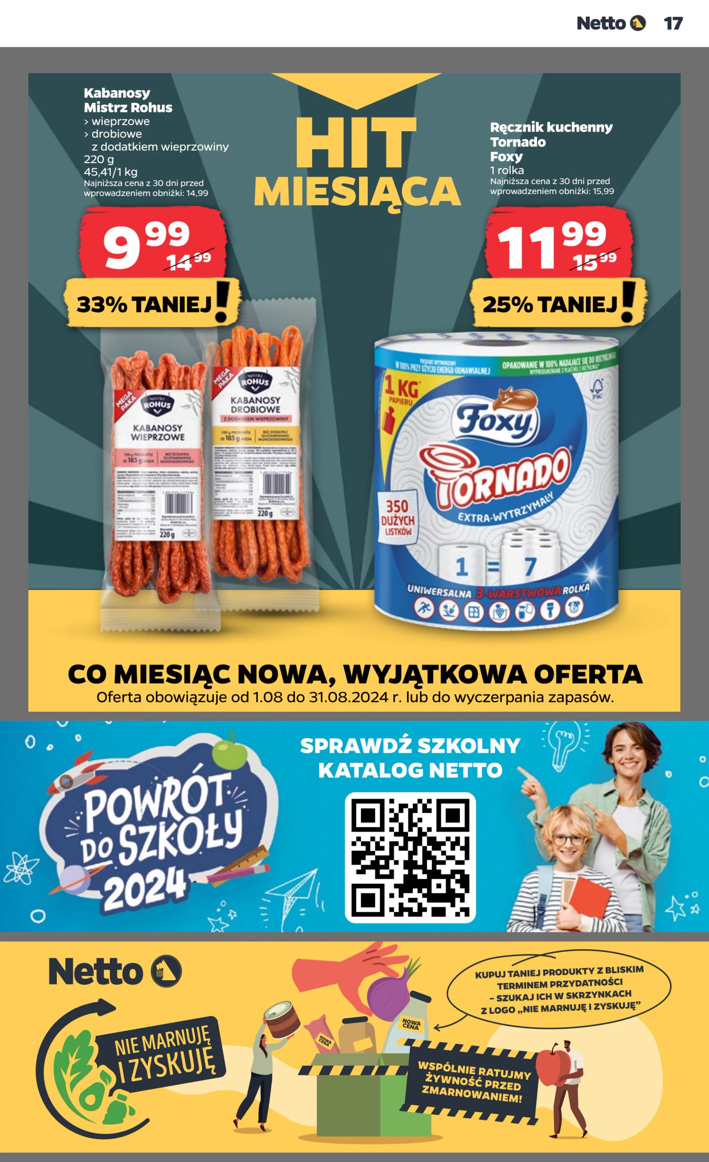 Gazetka Netto Gazetka Food 33/24B