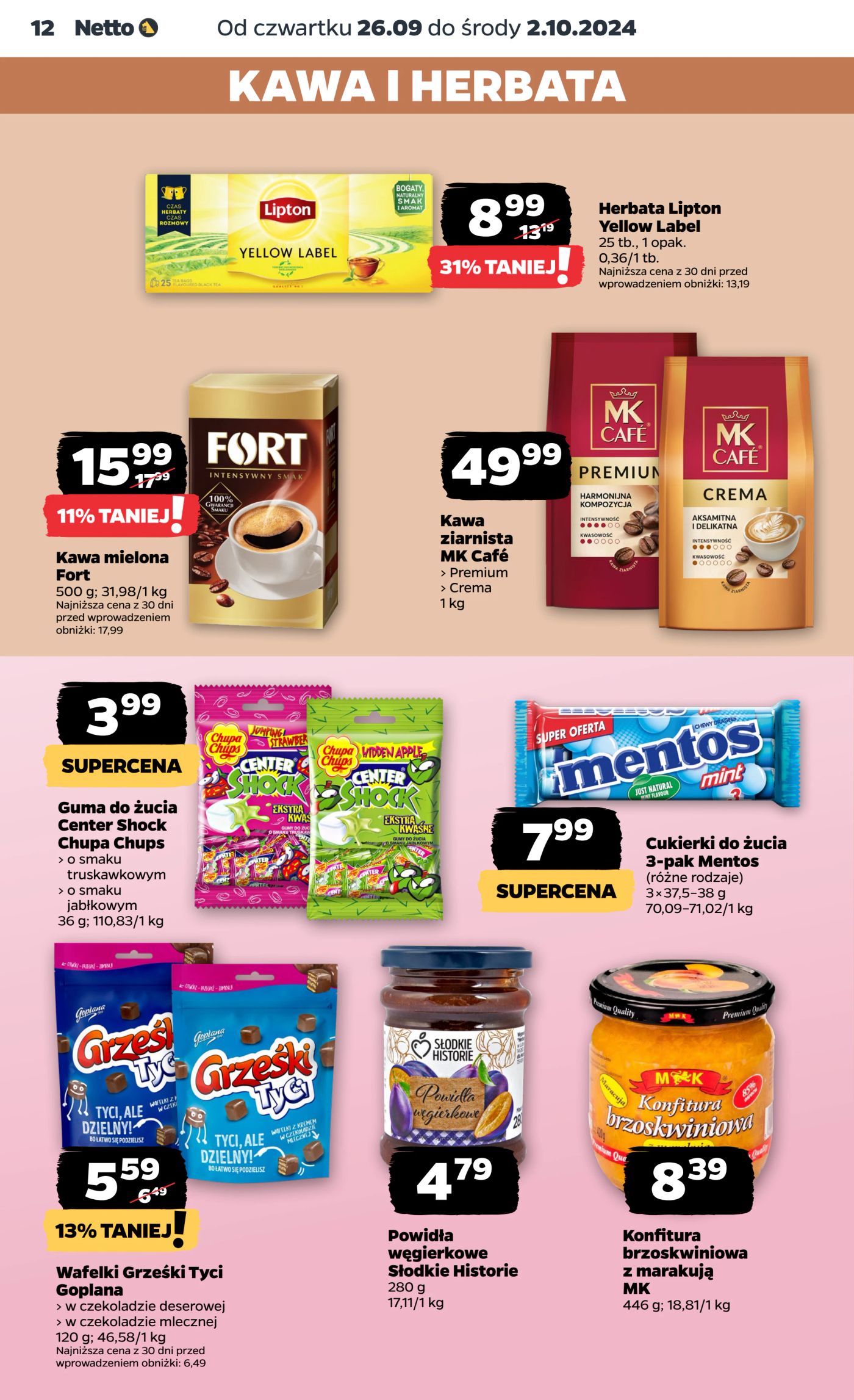 Gazetka Netto Gazetka Food 39/24B