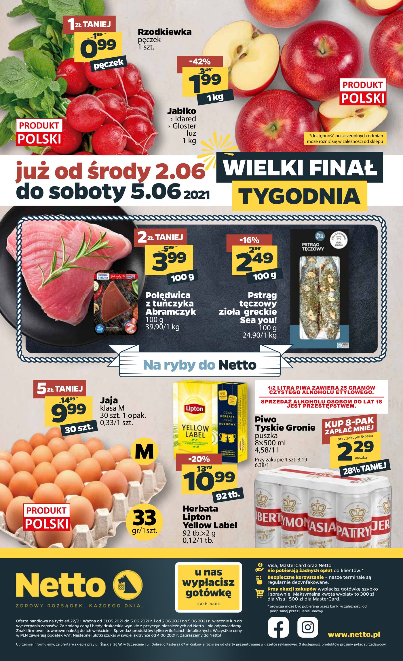 Gazetka Gazetka spożywcza Netto t. 22/21