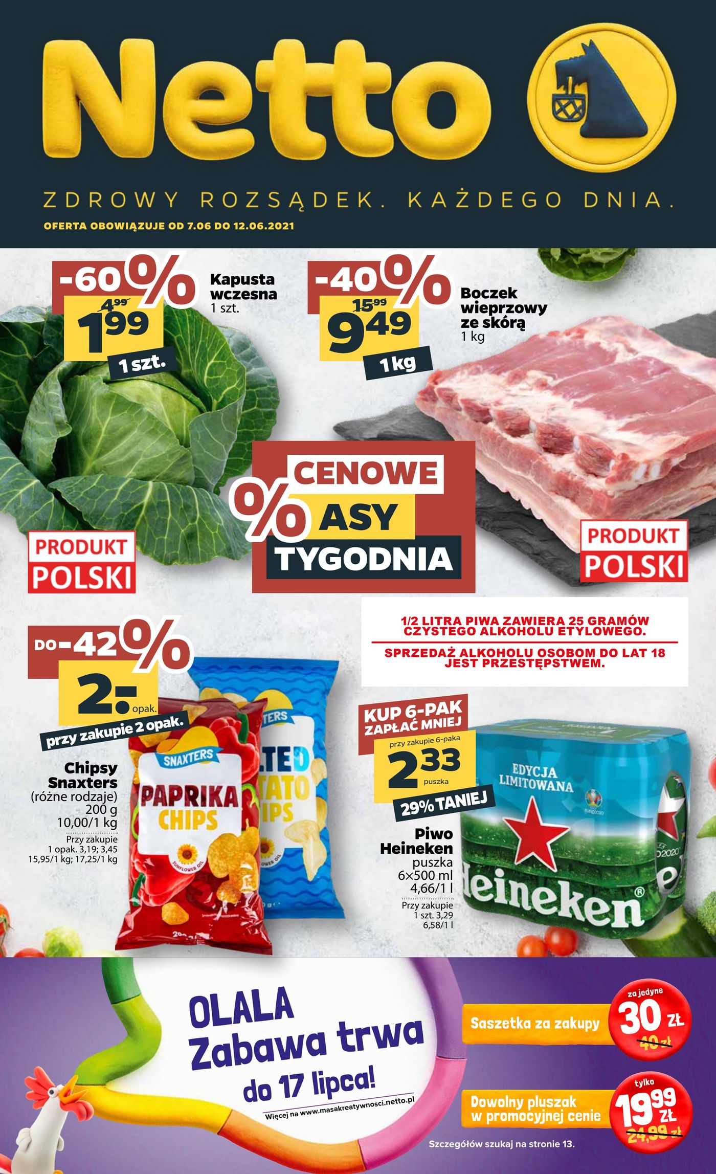 Gazetka Gazetka spożywcza Netto t. 23/21