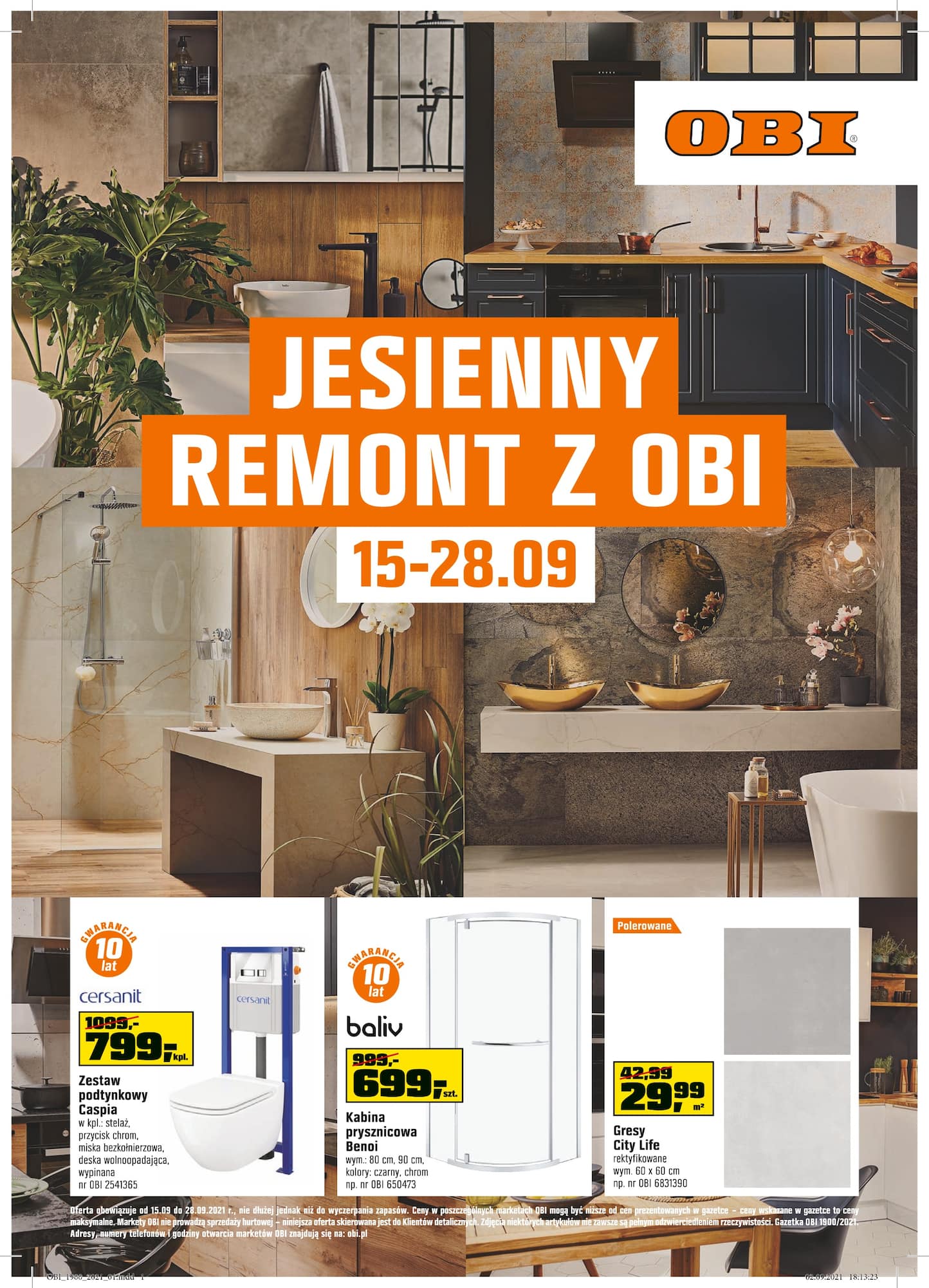 Gazetka JESIENNY REMONT Z OBI