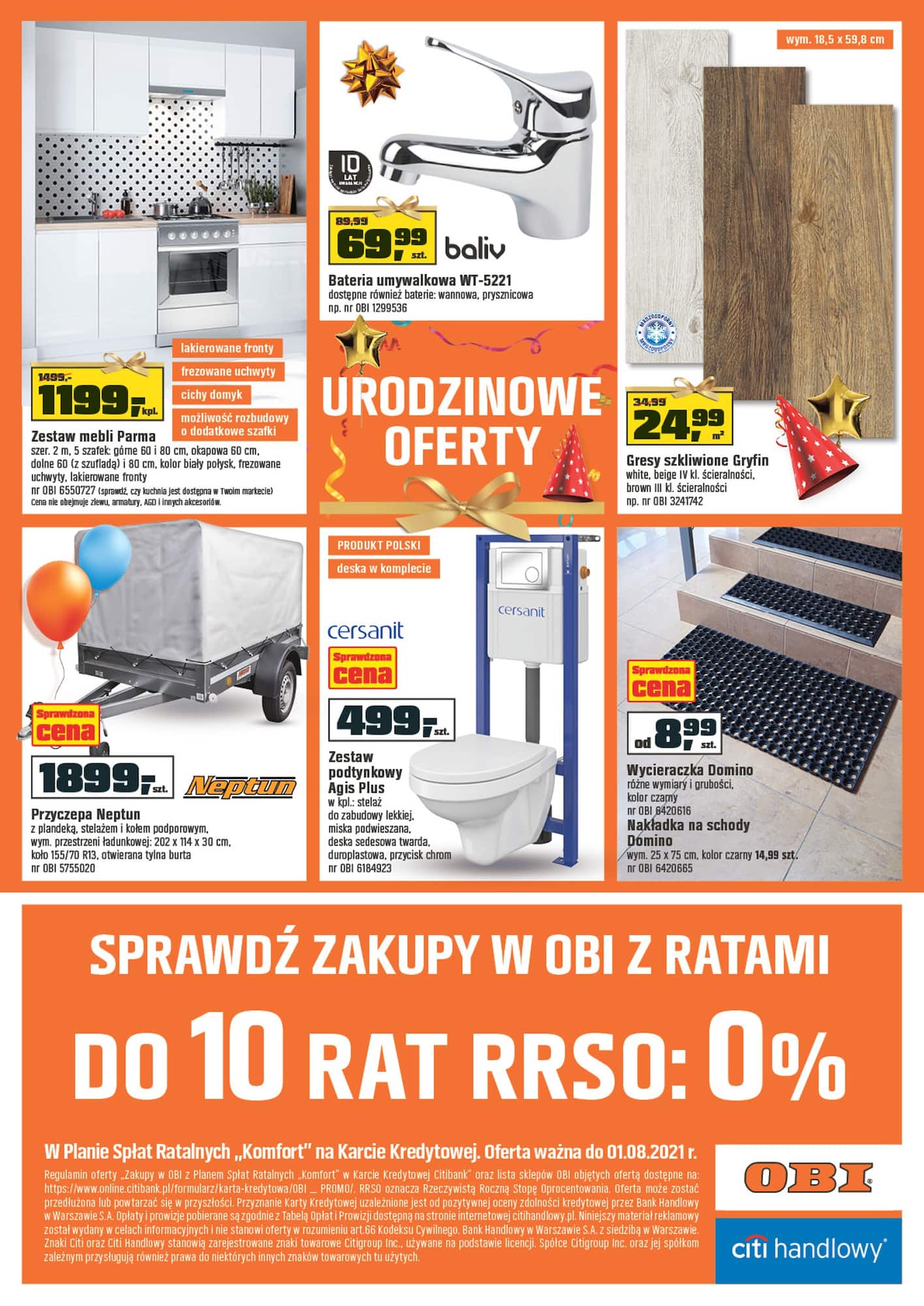 Gazetka Czas na urodziny Twojego domu